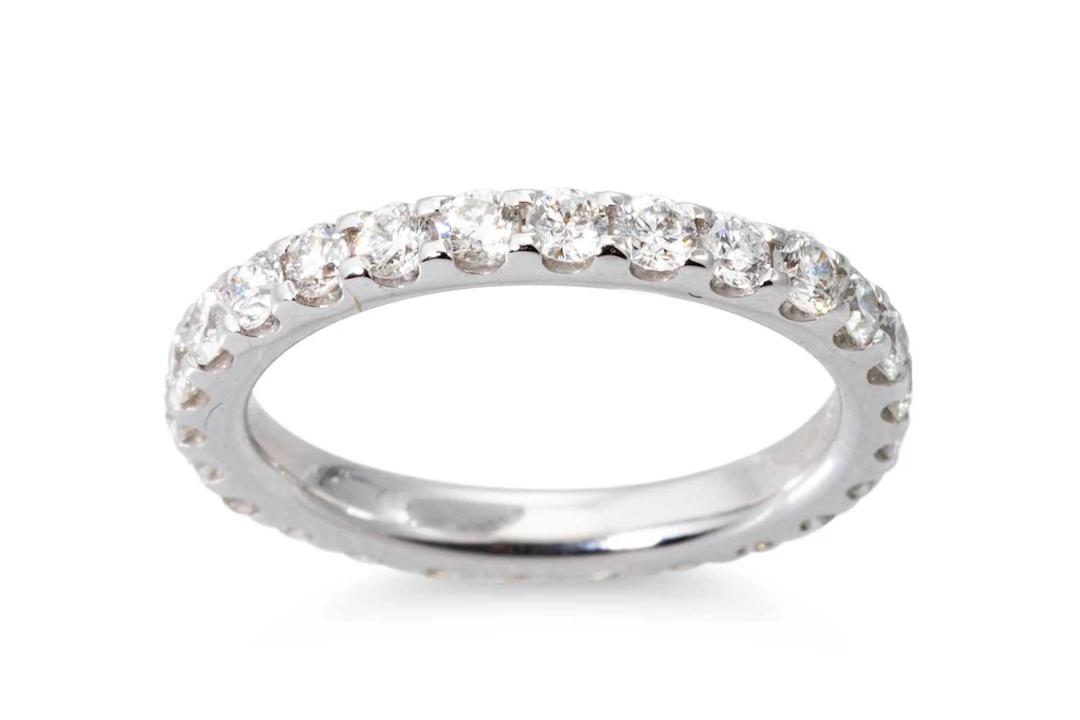 A DIAMOND FULL BANDED ETERNITY RING