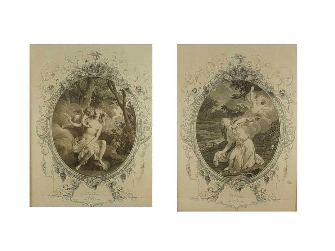 A PAIR OF ITALIAN PRINTS