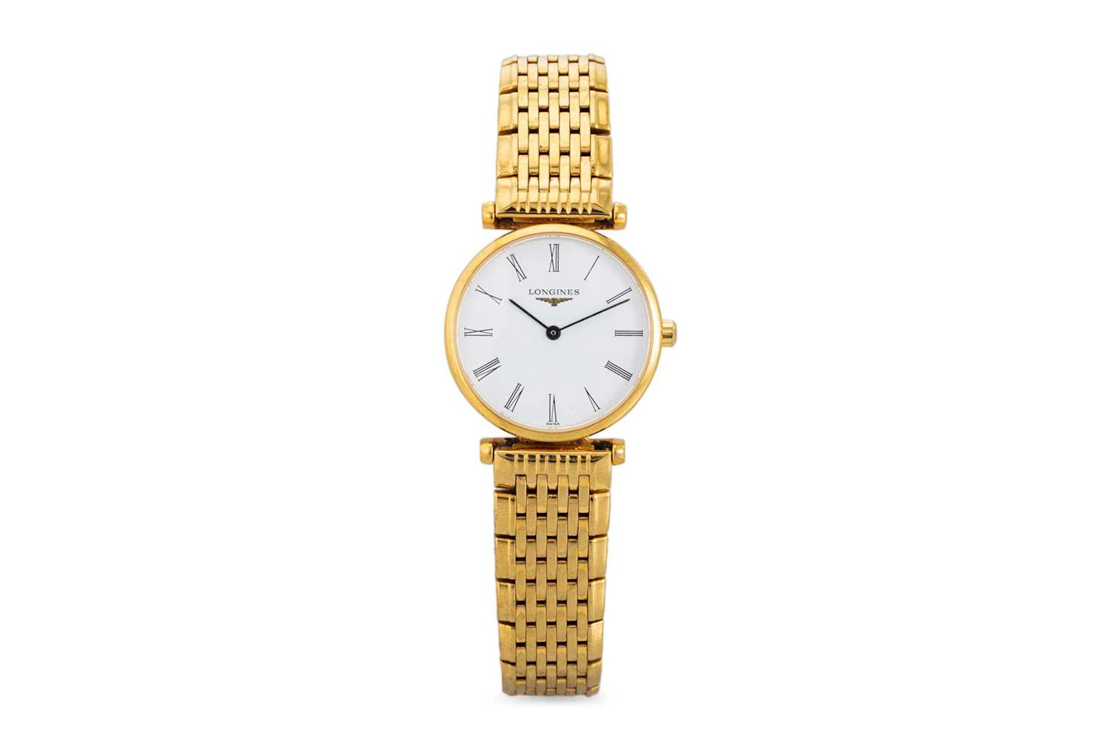 A LONGINES CLASSIC SLIM LINE WRIST WATCH