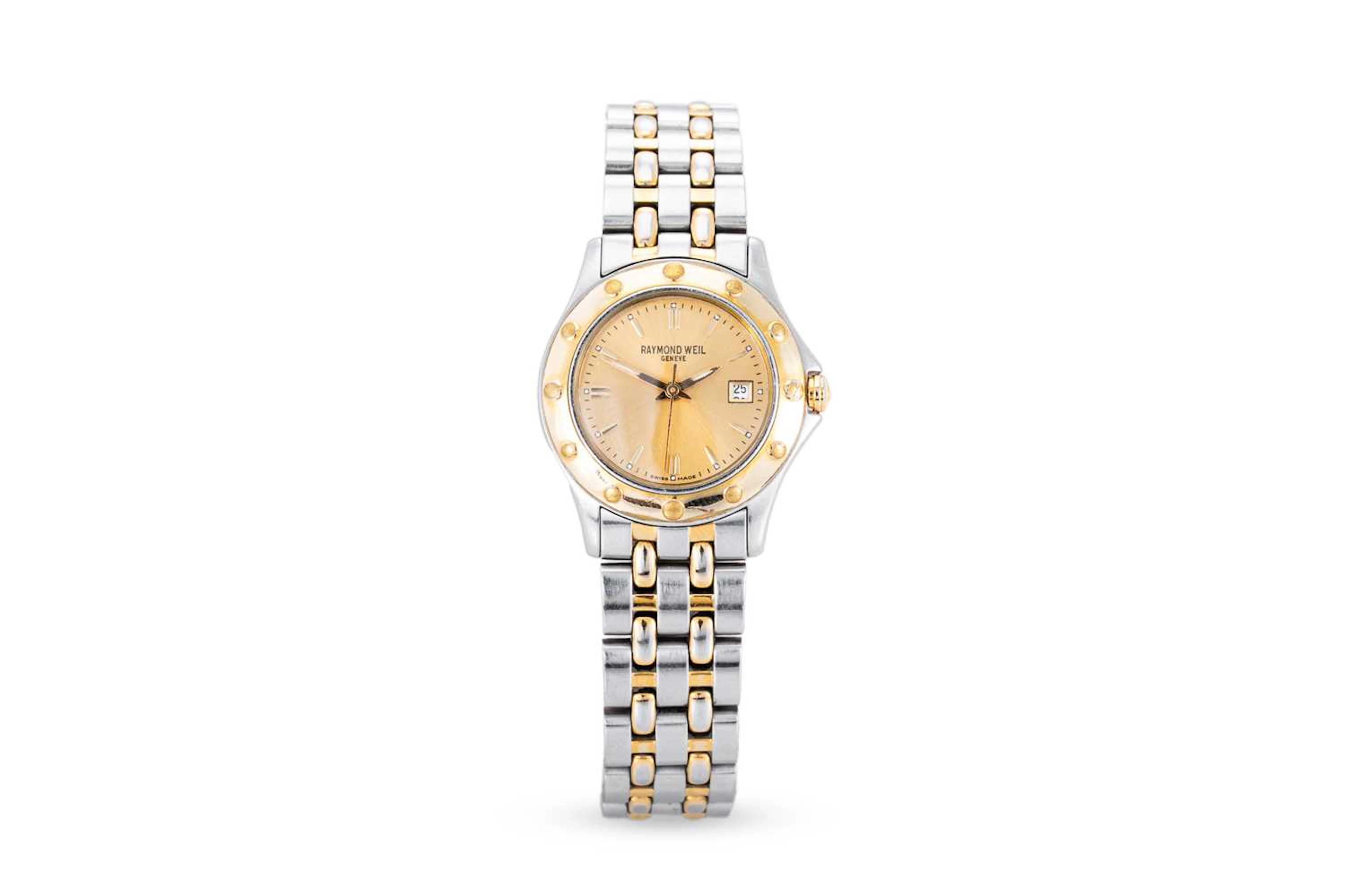 A RAYMOND WEIL 'TANGO' WRIST WATCH