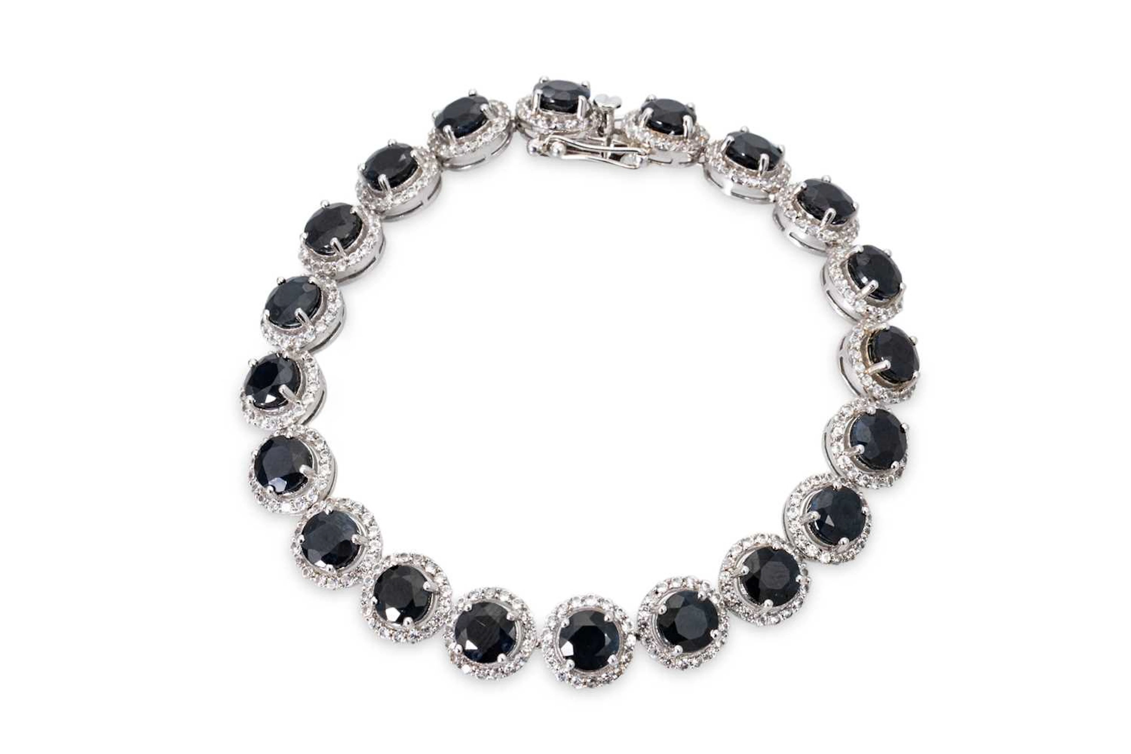 A STONE SET BRACELET