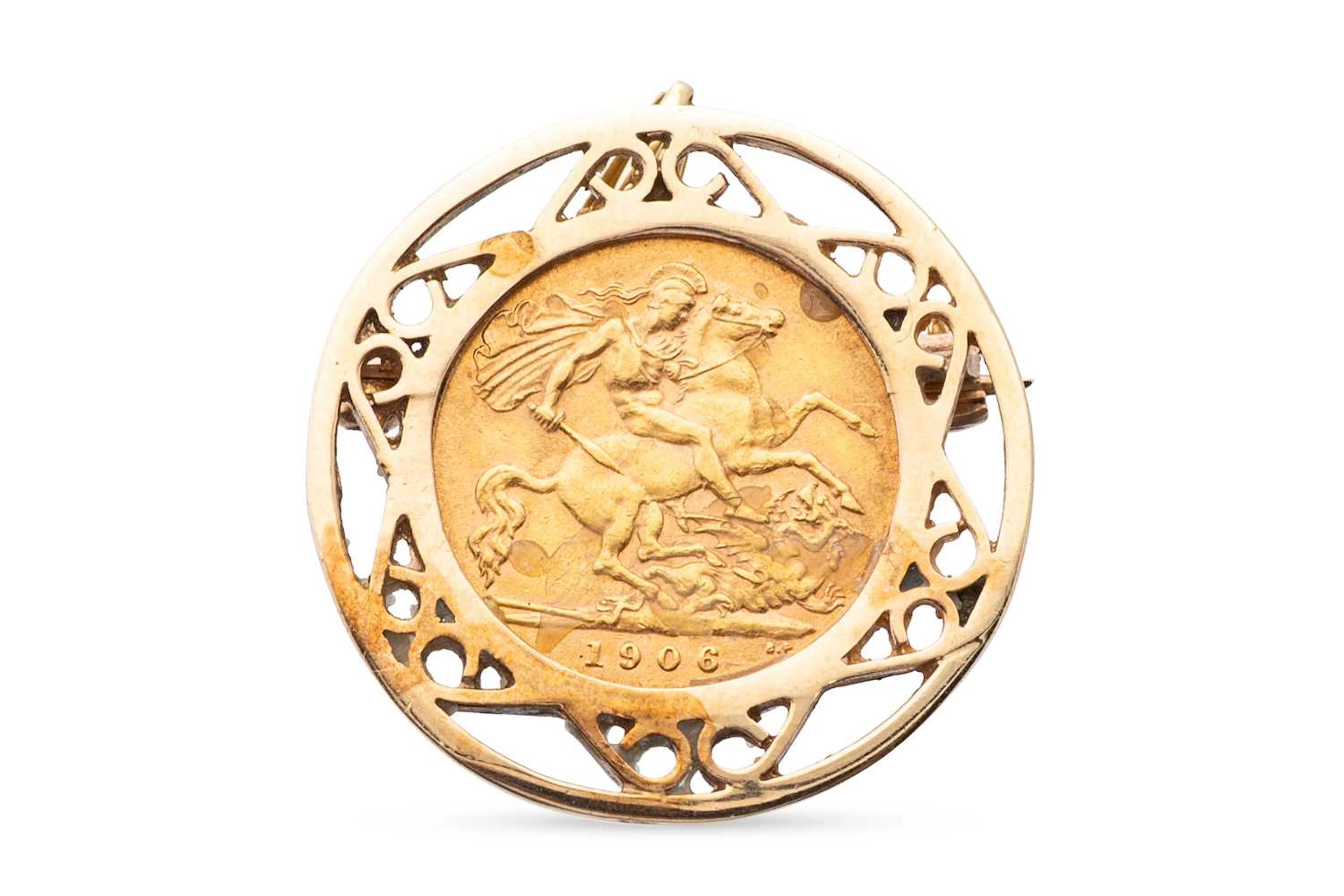 AN ANTIQUE EDWARDIAN 22 CT