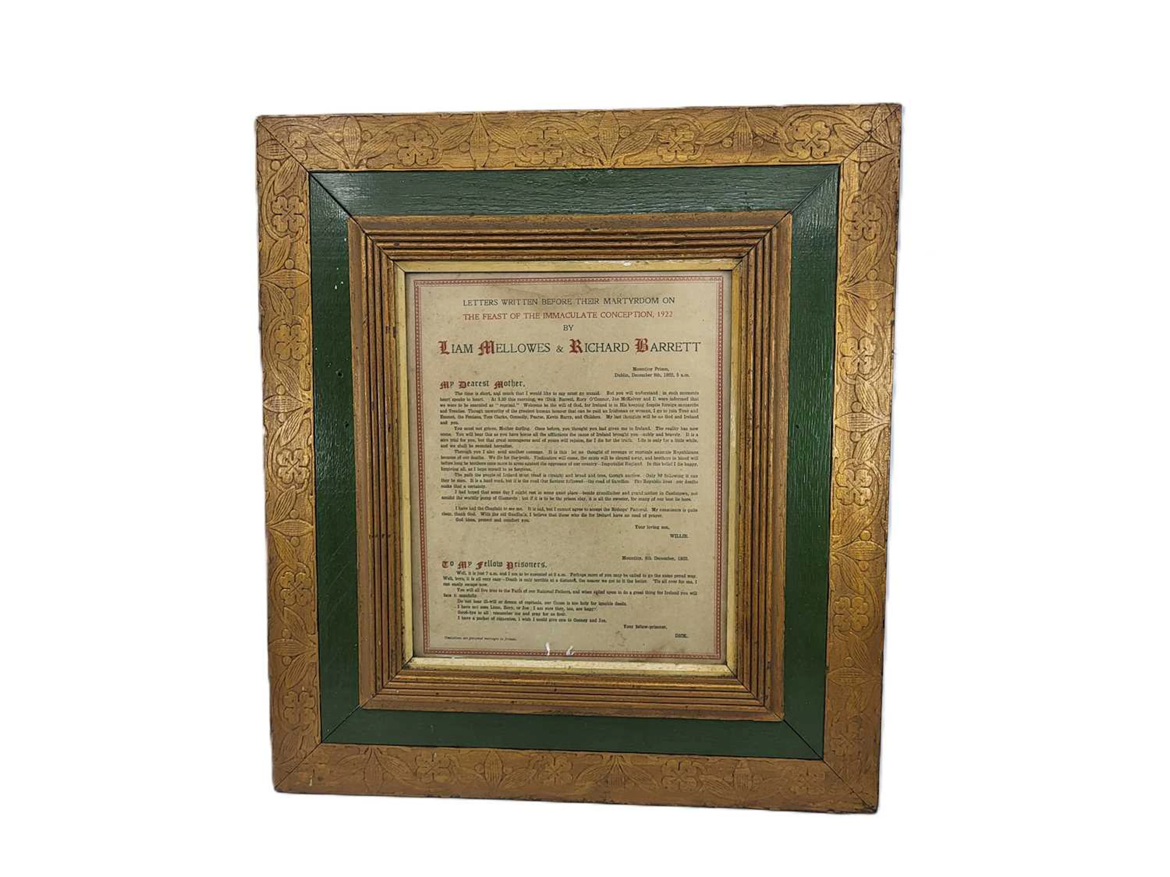 IRISH CIVIL WAR INTEREST