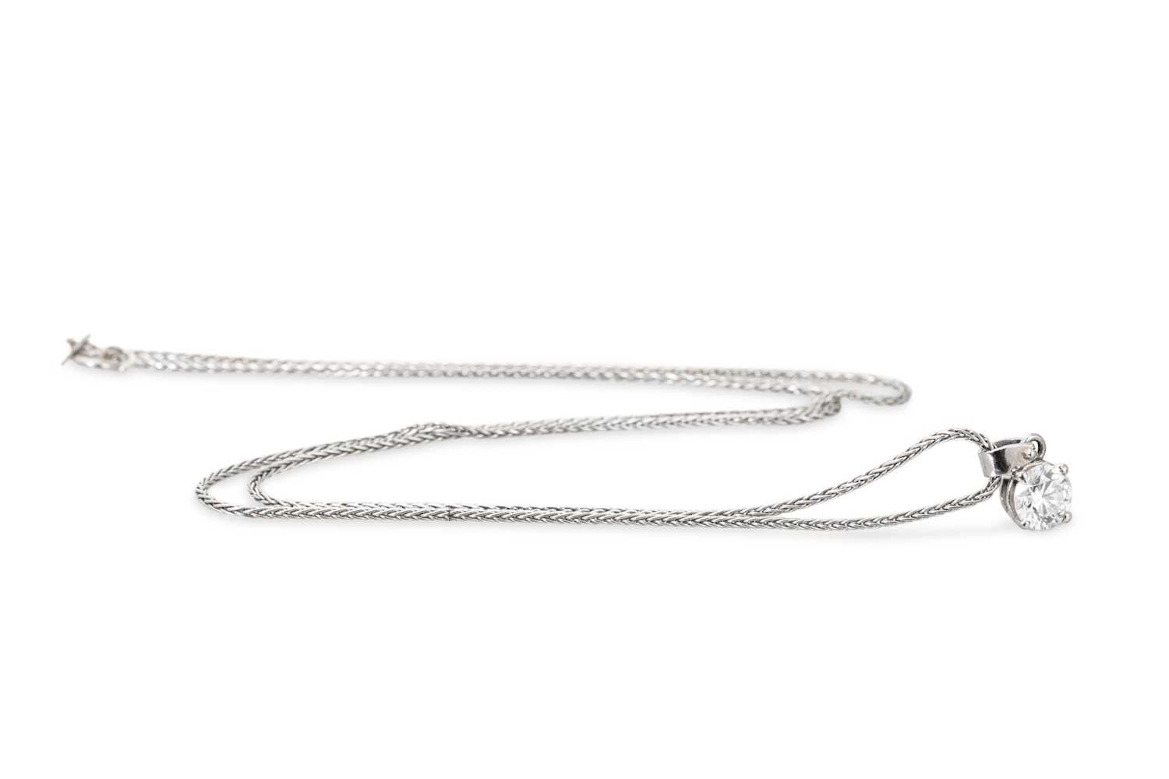 A DIAMOND PENDANT