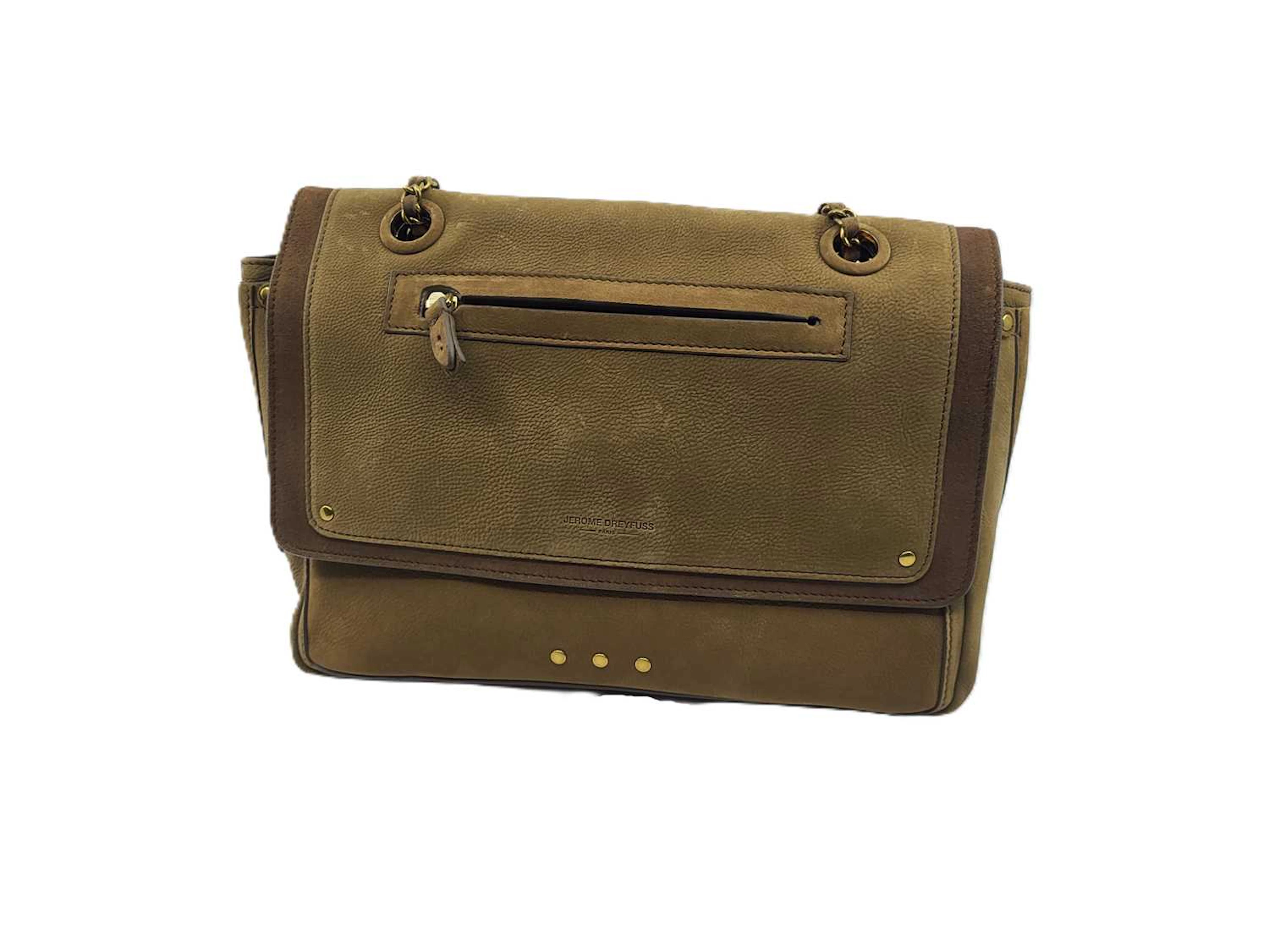 A JEROME DREYFUSS 'BENJAMIN' HANDBAG