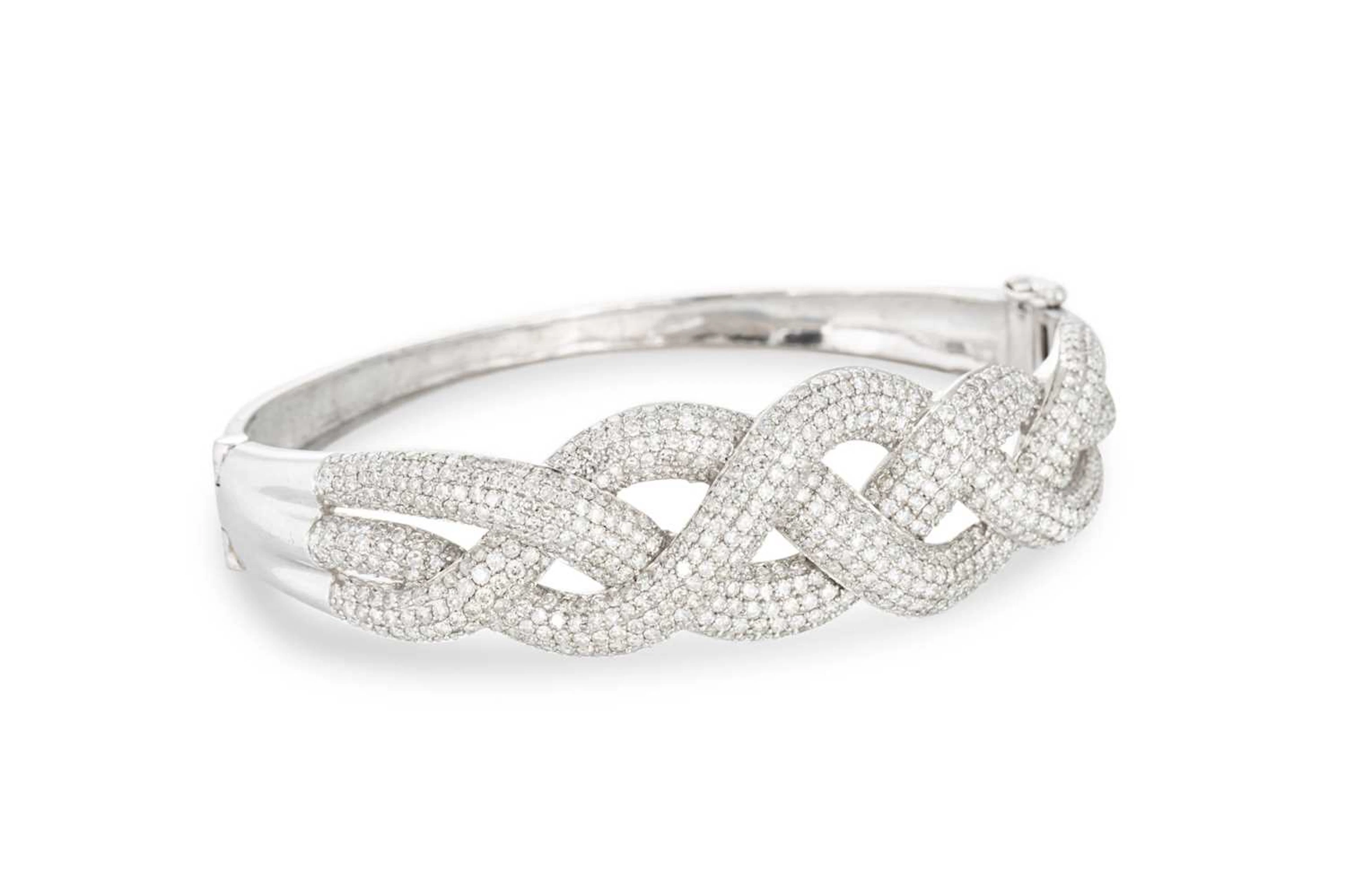 A DIAMOND BANGLE