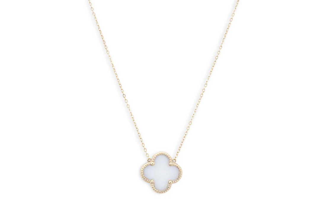 A STONE SET PENDANT