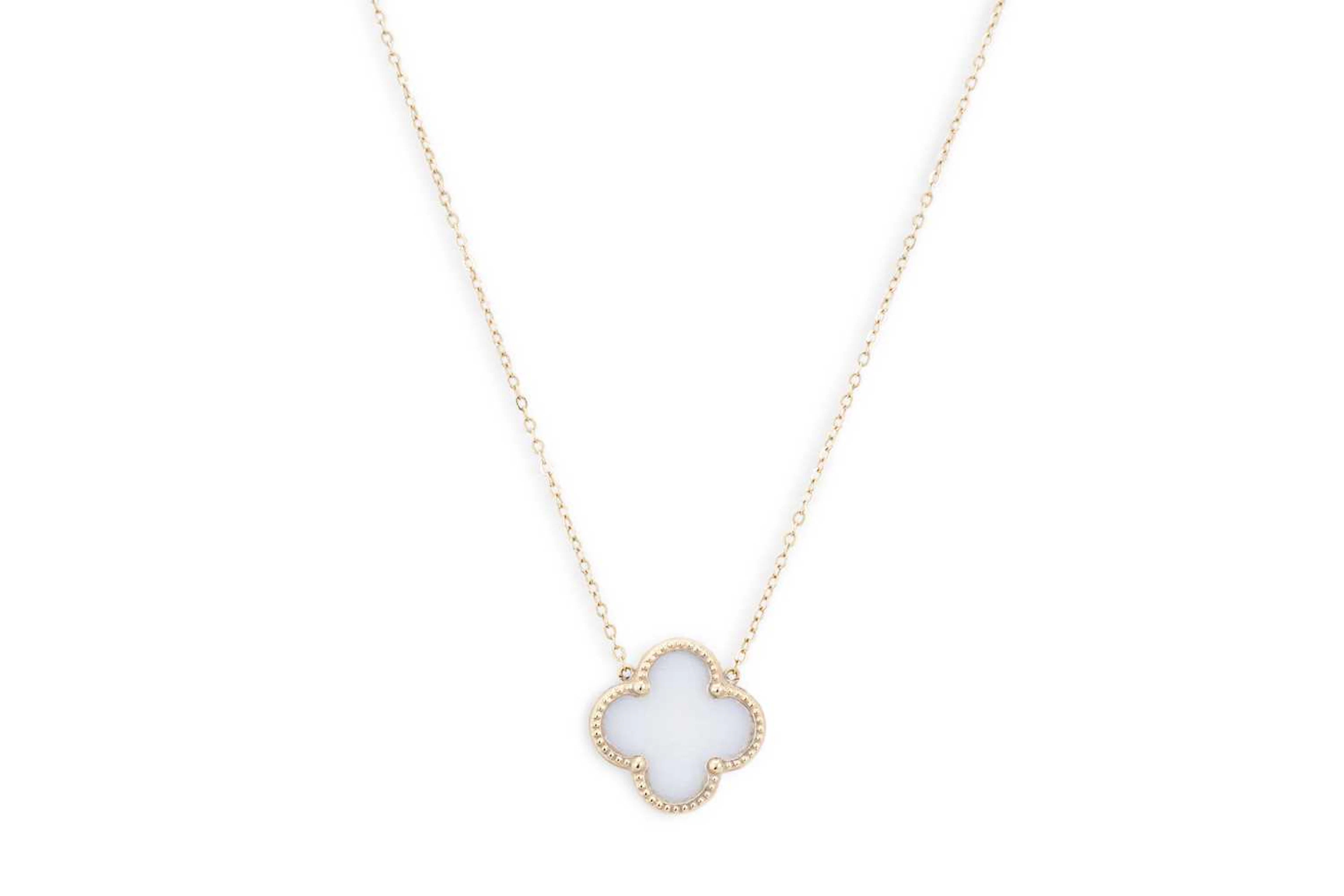 A STONE SET PENDANT