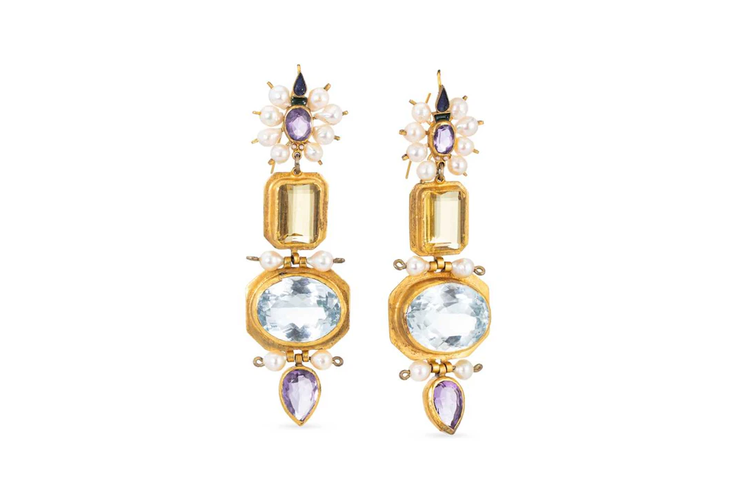 A PAIR OF TOPAZ