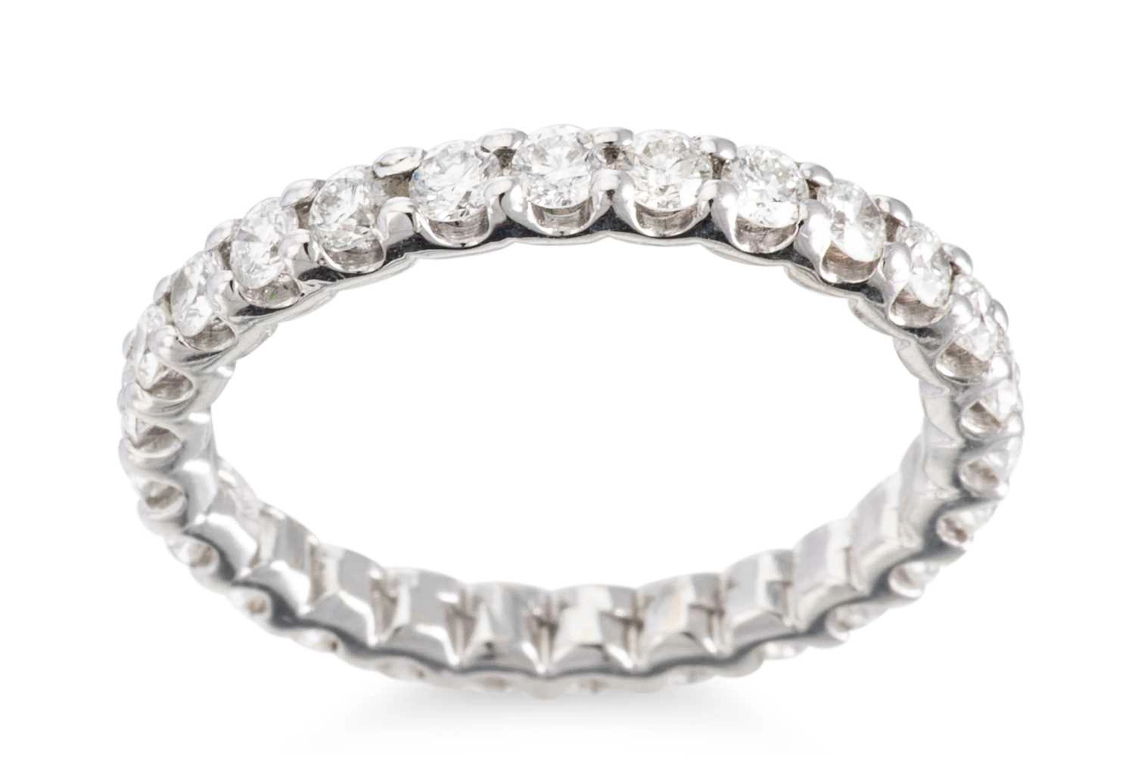 A DIAMOND FULL BANDED ETERNITY RING