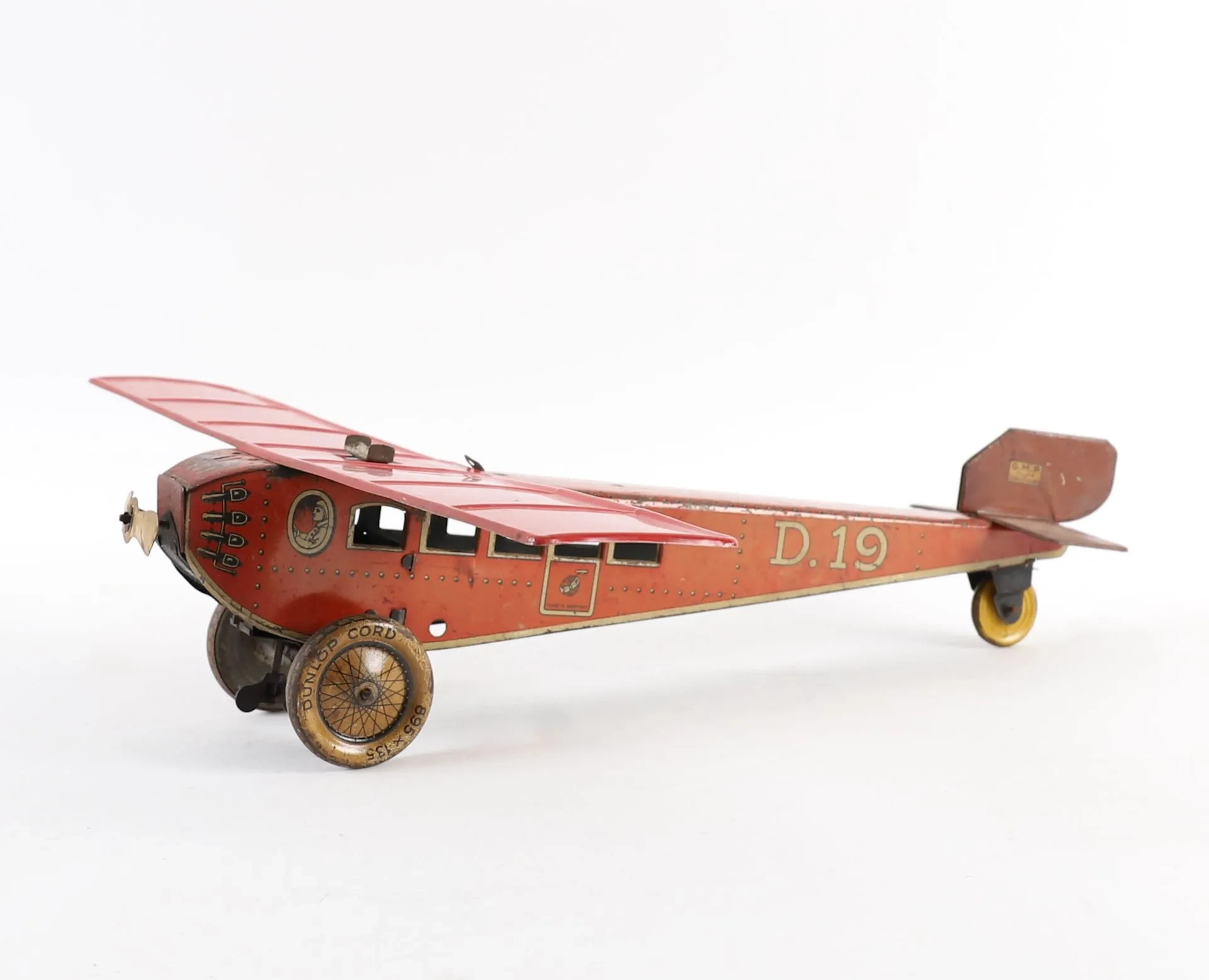 DISTLER METAL AIRPLANE, GERMANY. EARLY 1930s - Lot 170