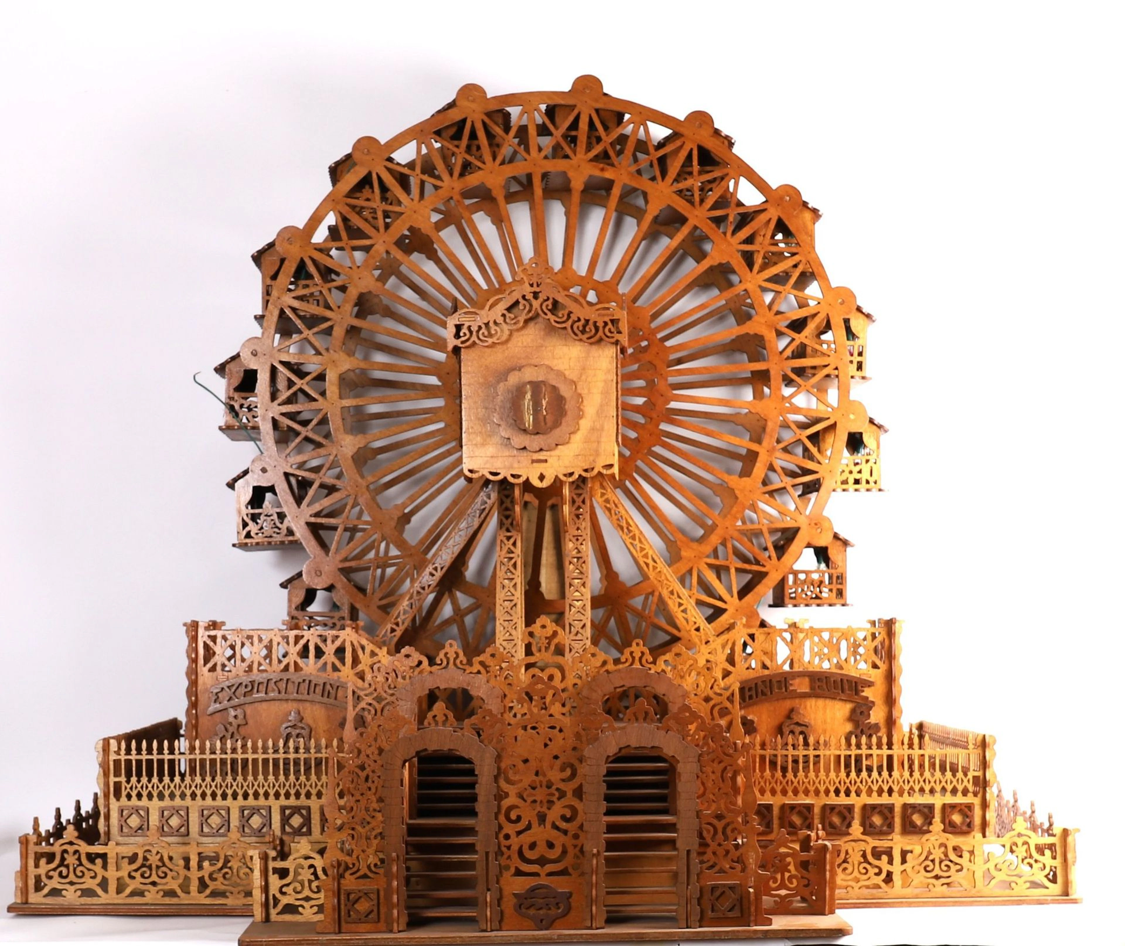1900 UNIVERSAL EXHIBITION LARGE WHEEL, XXth CENTURY - Lot 187