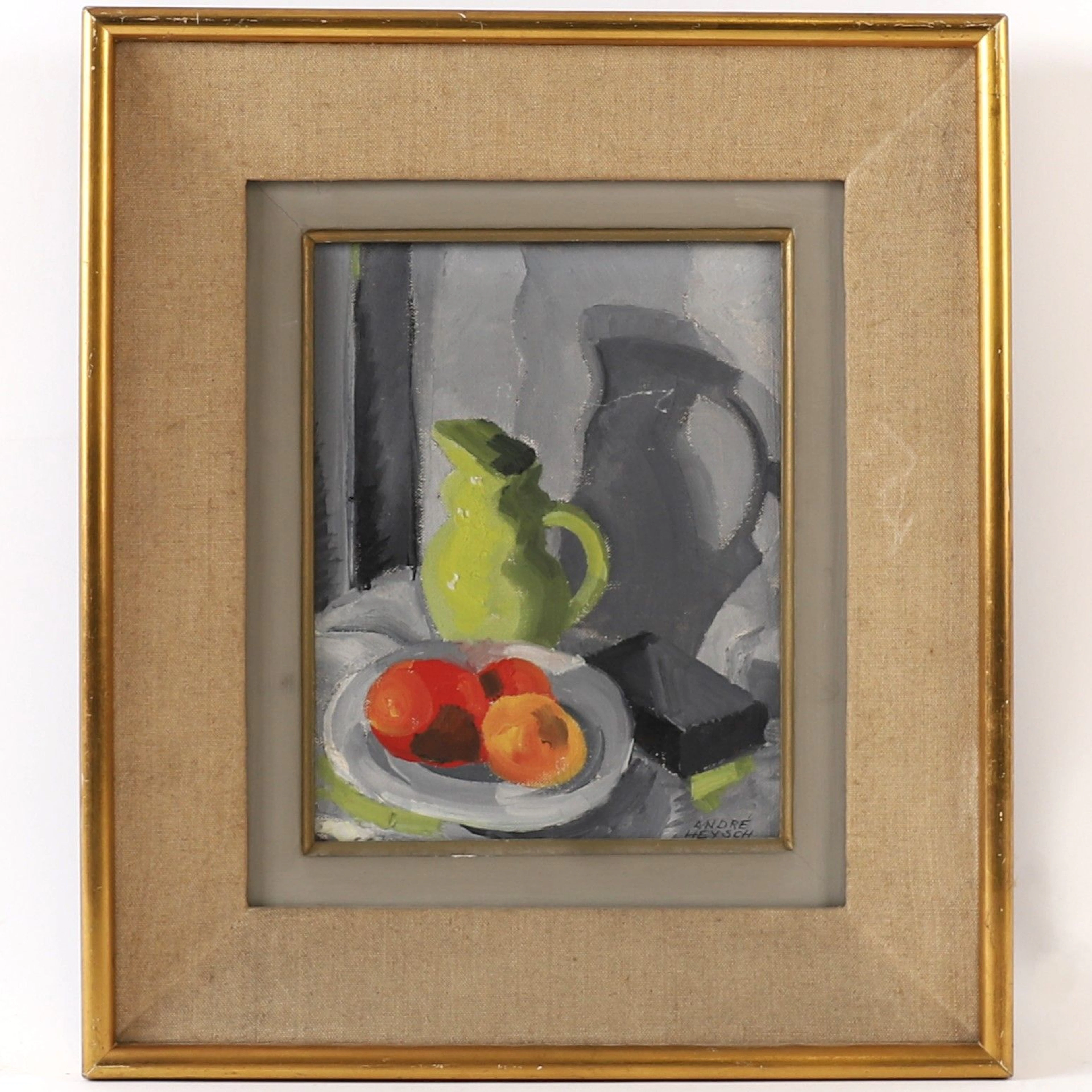 PAINTING "STILL LIFE WITH A PITCHER" 20th CENTURY - Lot 209