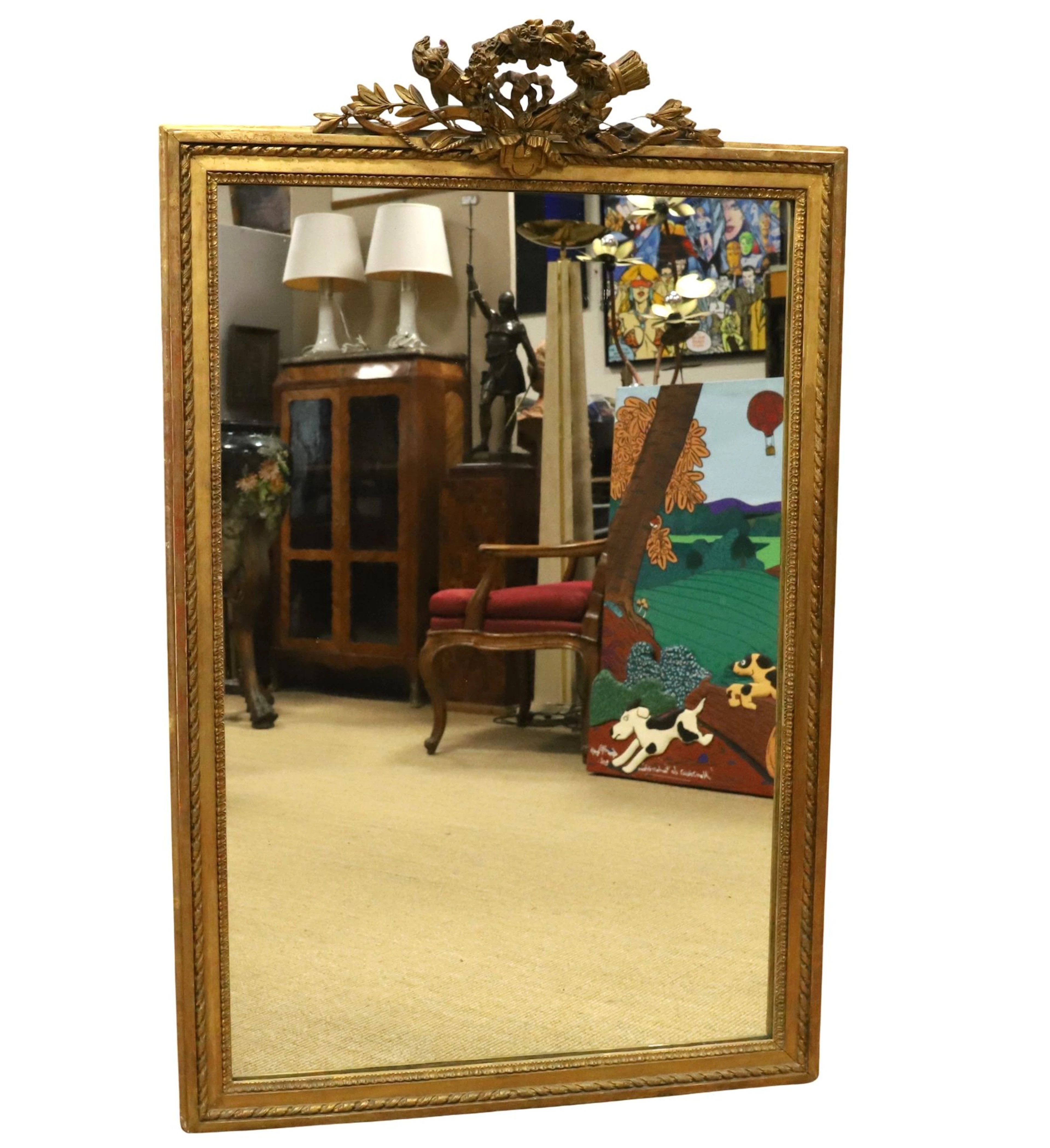 LARGE 19TH-CENTURY MIRROR - Lot 251