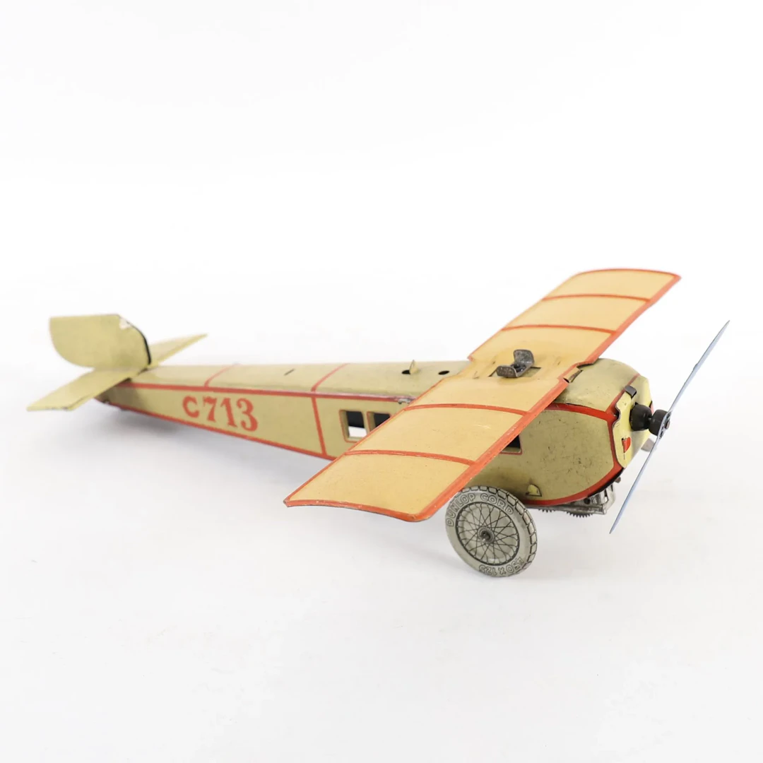 DISTLER - TOY AIRPLANE - TINPLATE AIRPLANE C713 DISTLER, GER - Lot 171