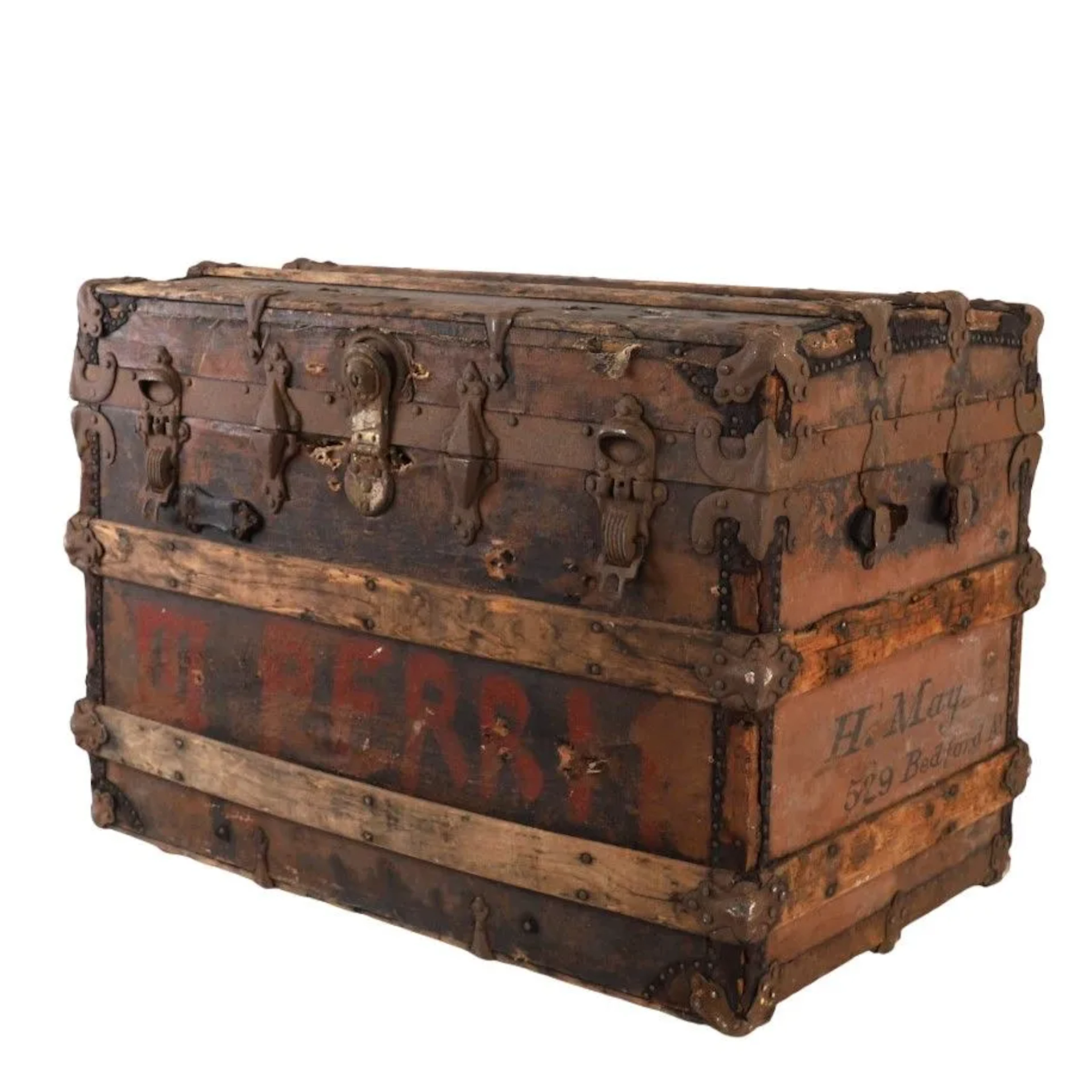 IMPORTANT CABIN TRUNK, LATE 19TH–EARLY 20TH CENTURY - Lot 42