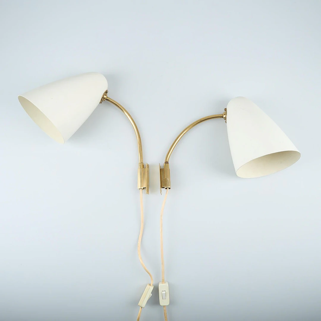 PAIR OF WALLLIGHTS MODEL "3054", by Lisa JOHANSSON-PAPE (190 - Lot 210