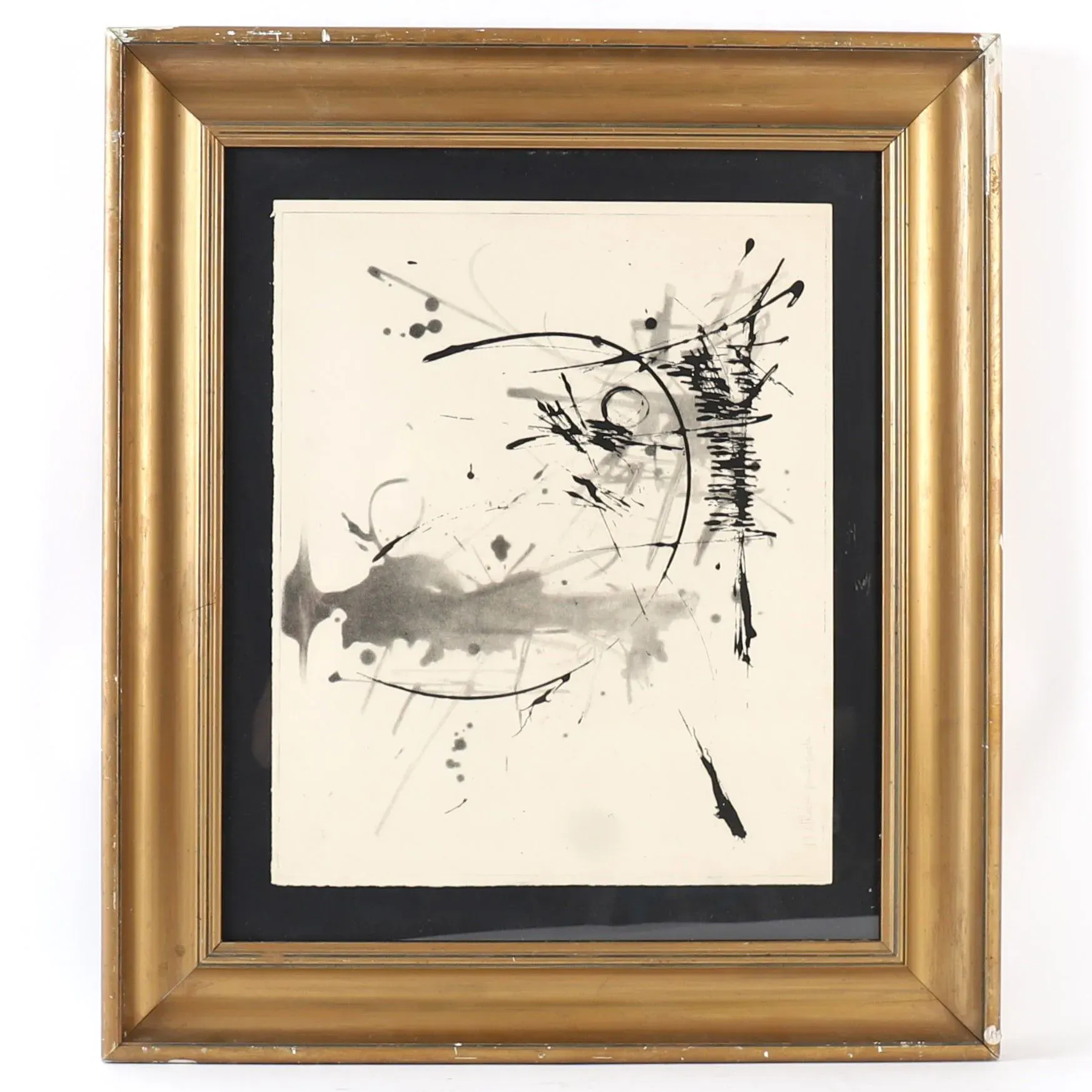ARTWORK "COMPOSITION" by Georges MATHIEU (1921–2012) - Lot 198