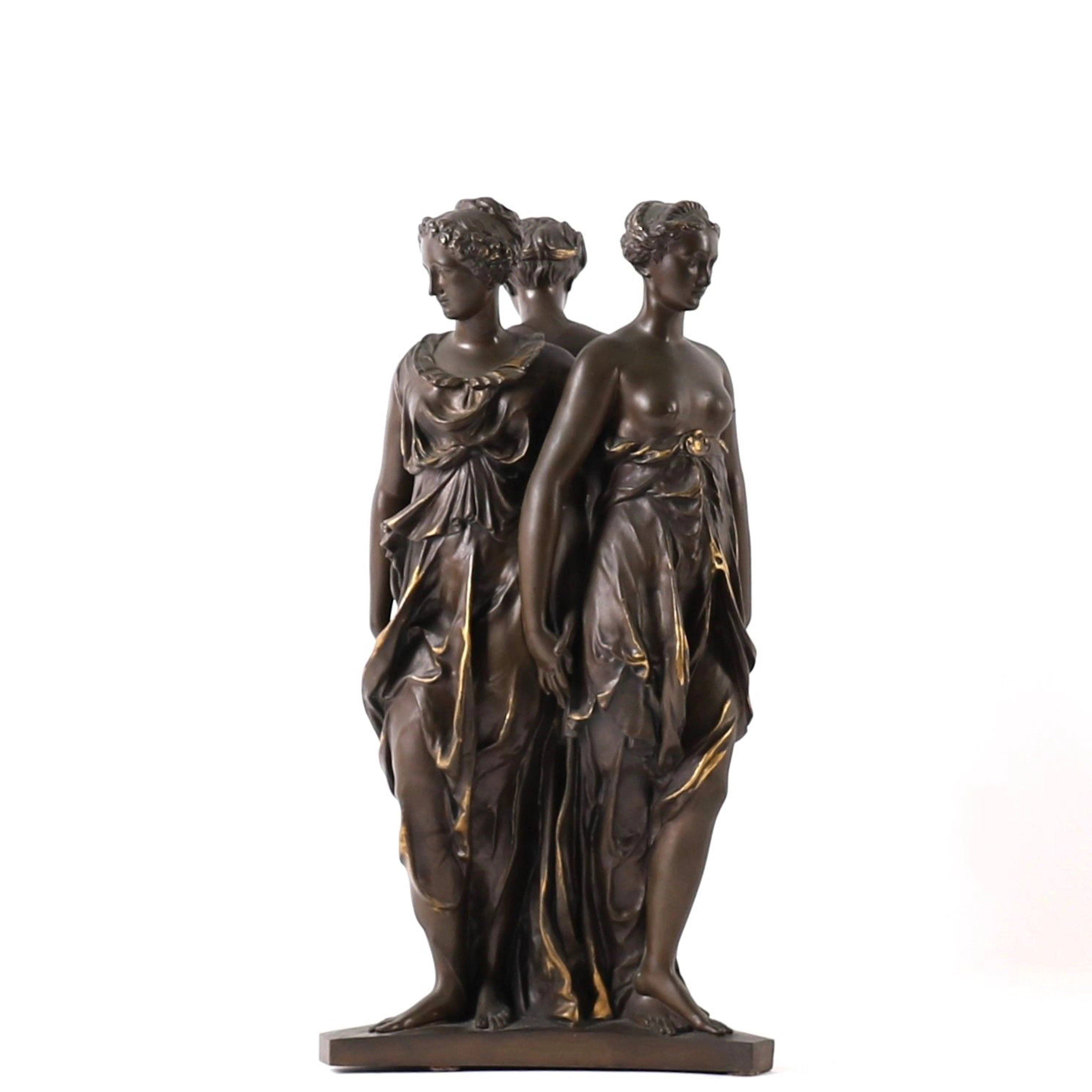 SCULPTURE "THE THREE GRACES" after Germain PILON (1528–1590) - Lot 231