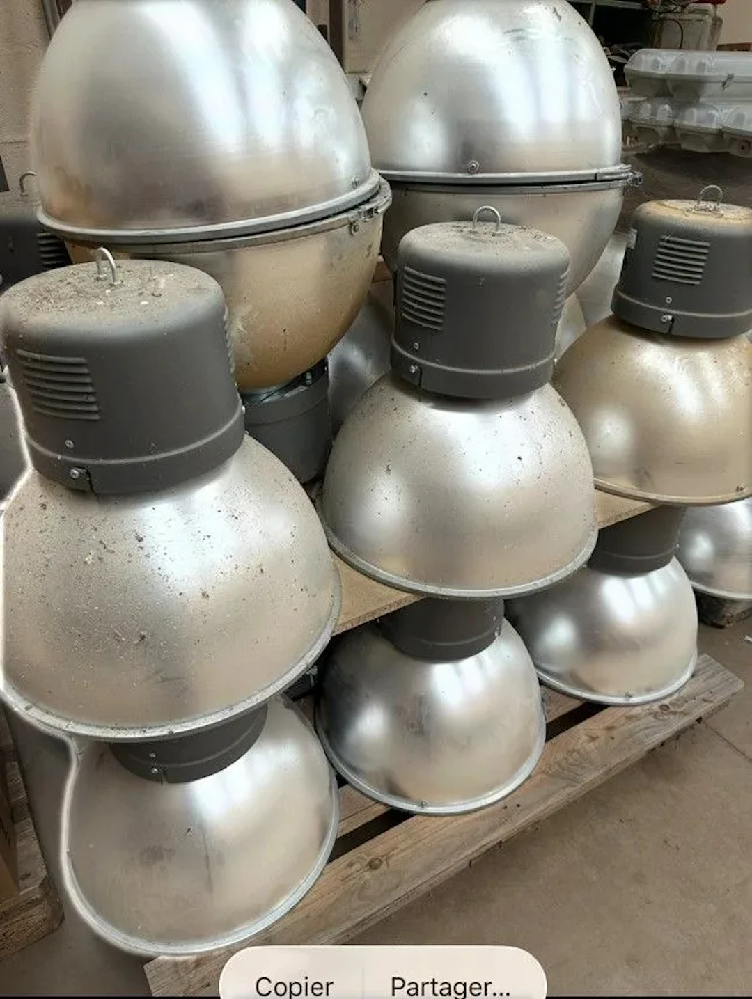 SET OF 10 FACTORY-NEW GEWISS LAMPS - Lot 339