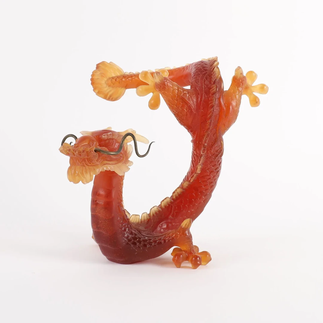 SCULPTURE "DRAGON IMPÉRIAL" DAUM FRANCE - Lot 87