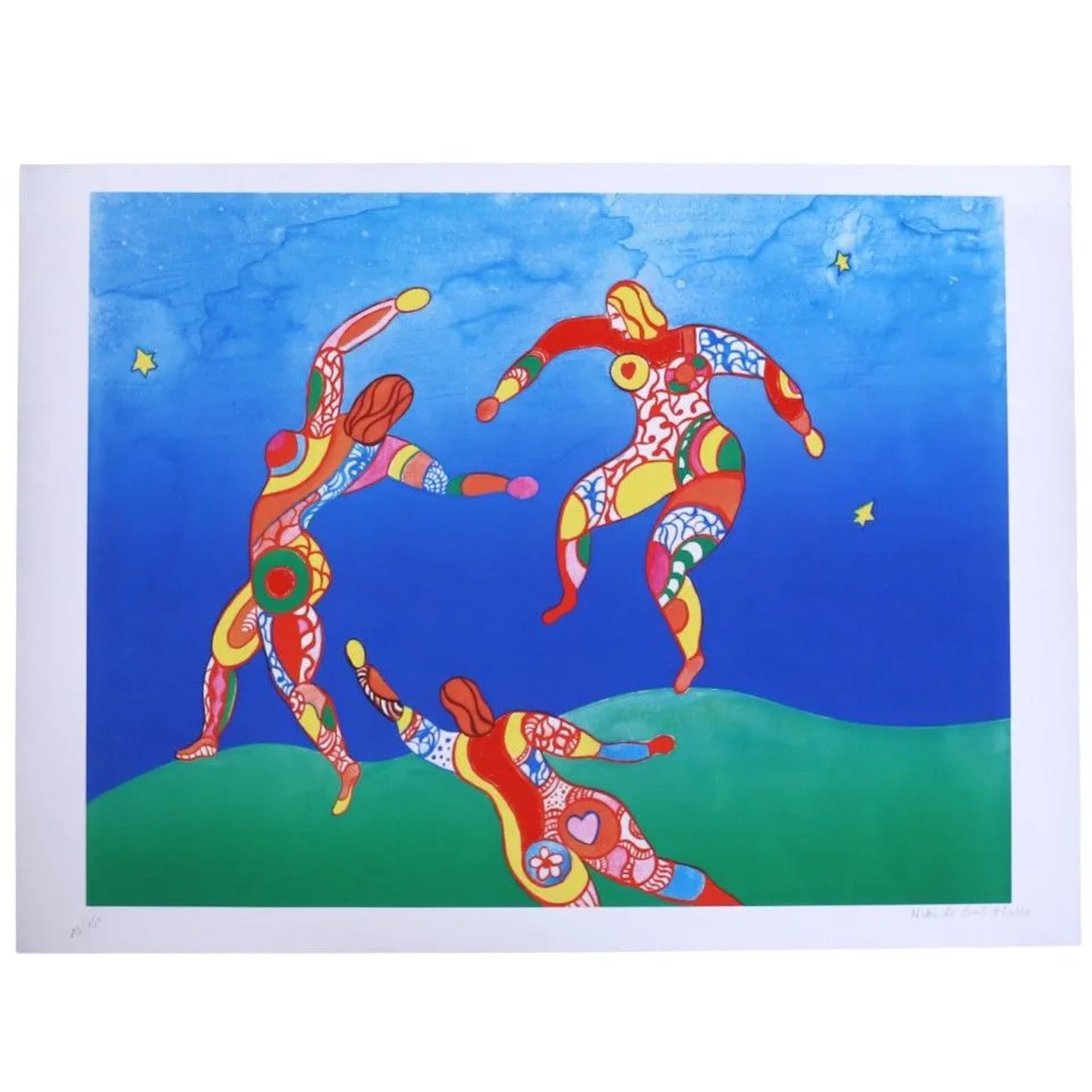 WORK "LA DANSE" based on Niki DE SAINT-PHALLE (1930–2002) - Lot 124