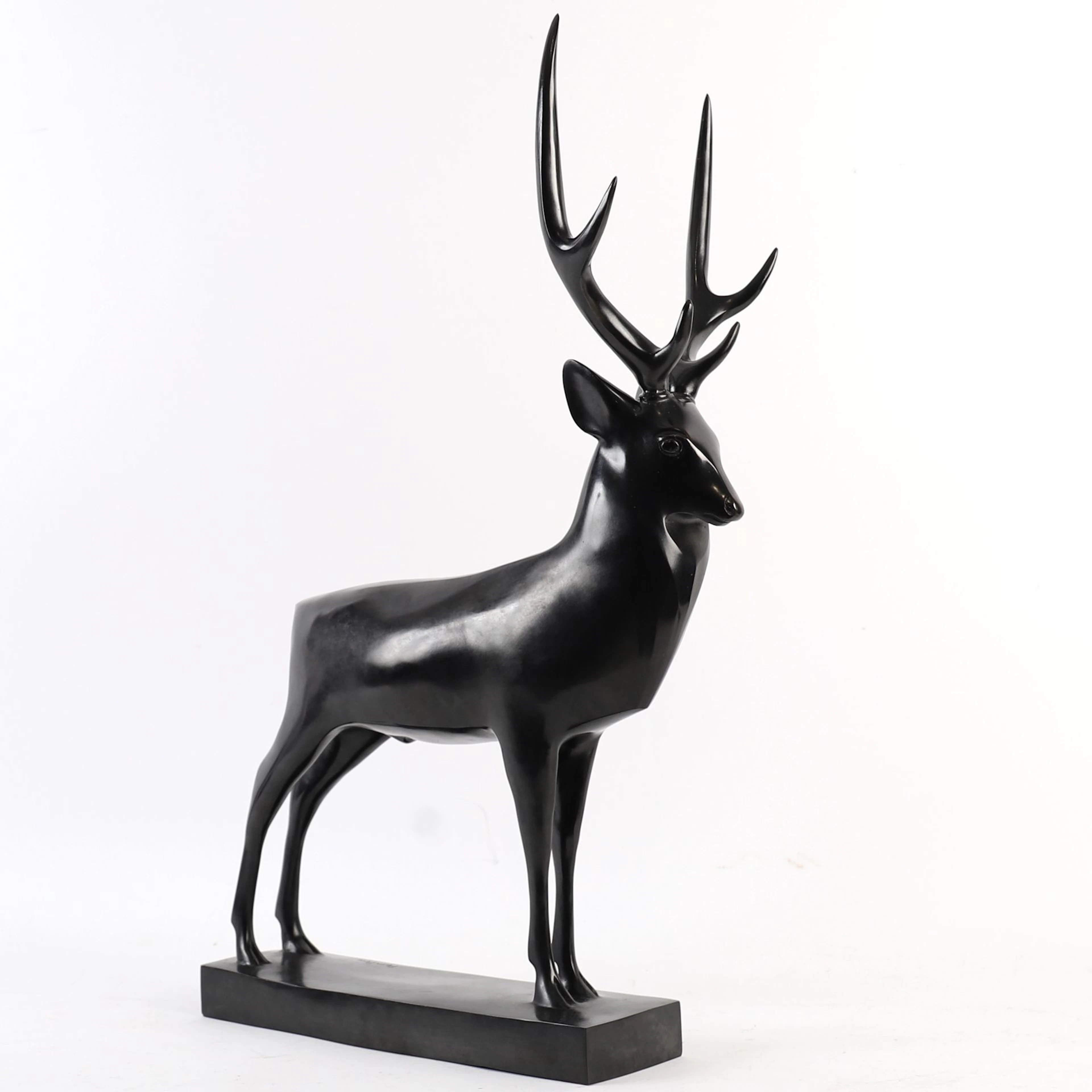ANIMAL BRONZE "DEER" by François POMPON (1855–1933) - Lot 230