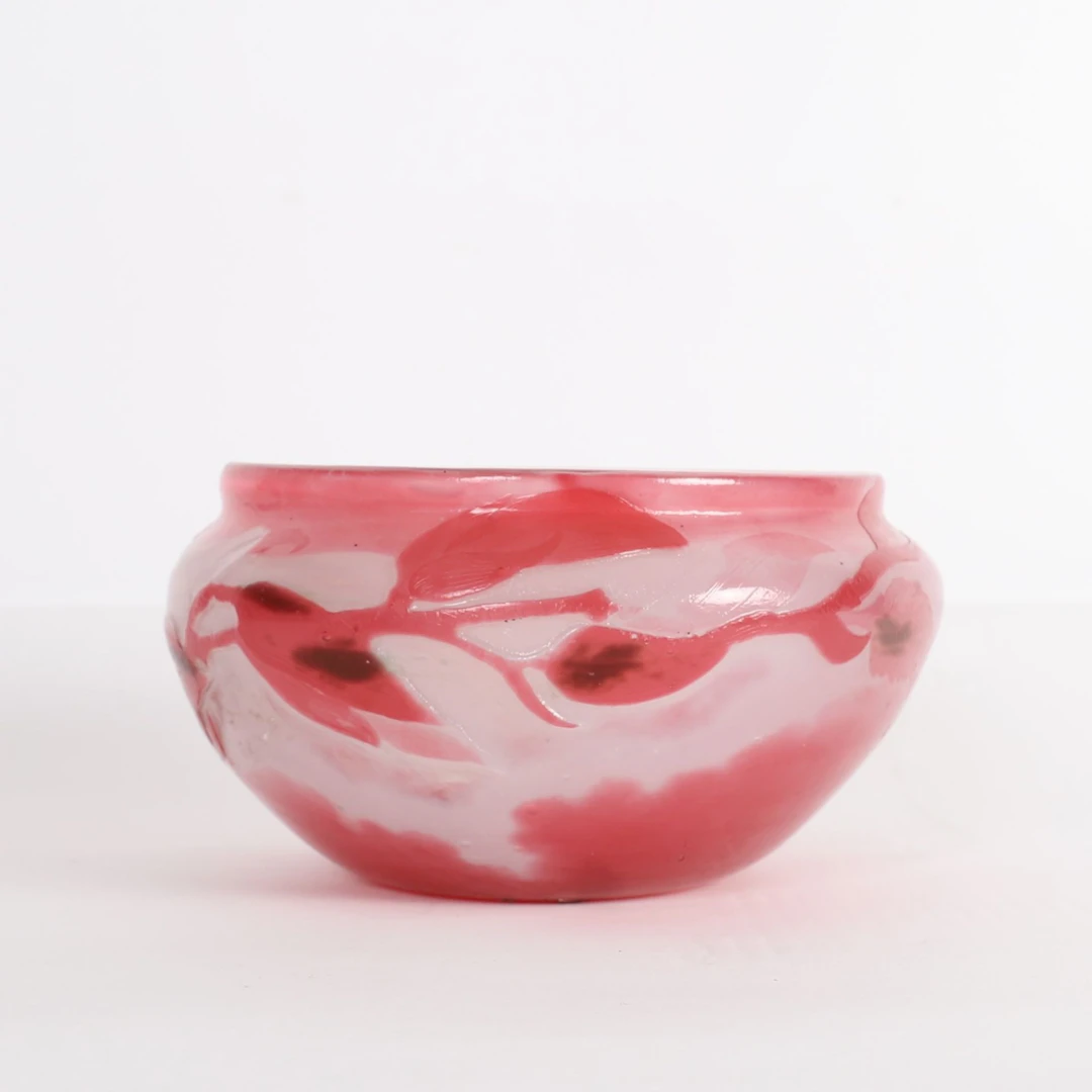 MAGNOLIAS" BOWL GALLÉ GLASSWORKS, NANCY - Lot 237