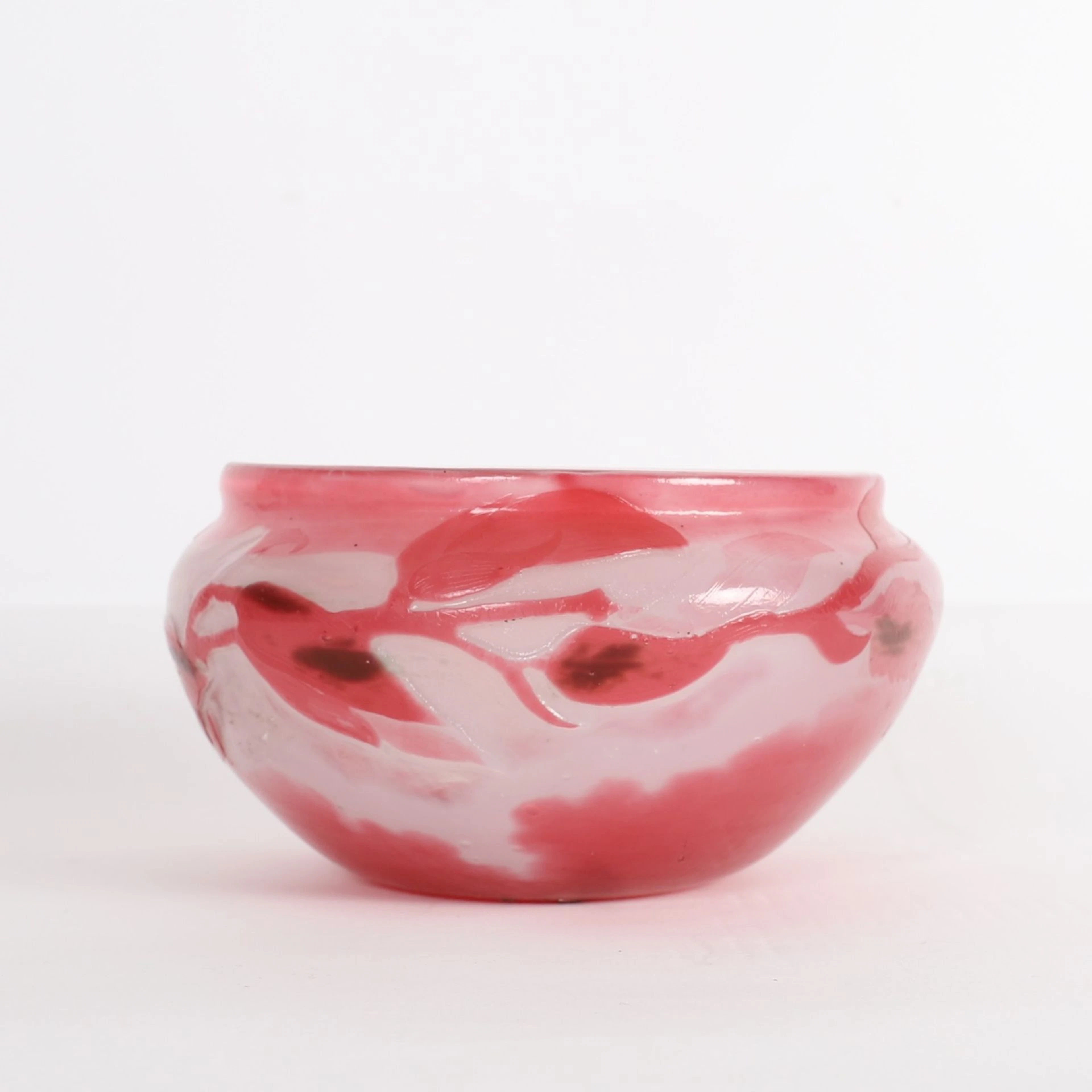 MAGNOLIAS" BOWL GALLÉ GLASSWORKS, NANCY - Lot 237