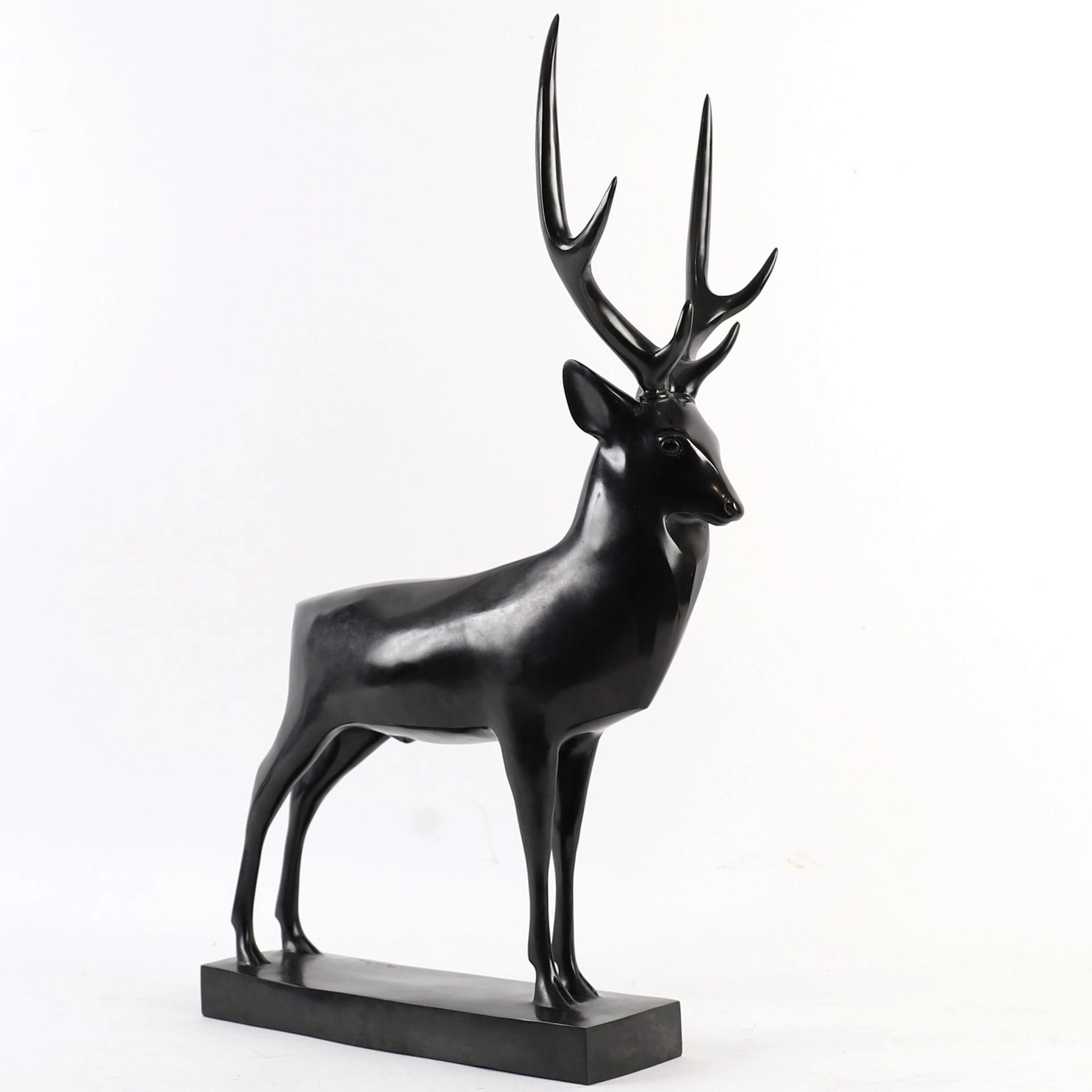 ANIMAL BRONZE "DEER" by François POMPON (1855–1933) - Lot 230