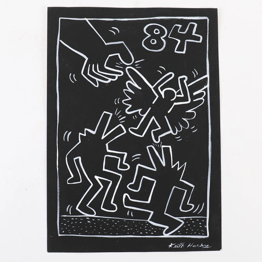 WORK "METRO SERIES" after Keith HARING (1958-1990) - Lot 204