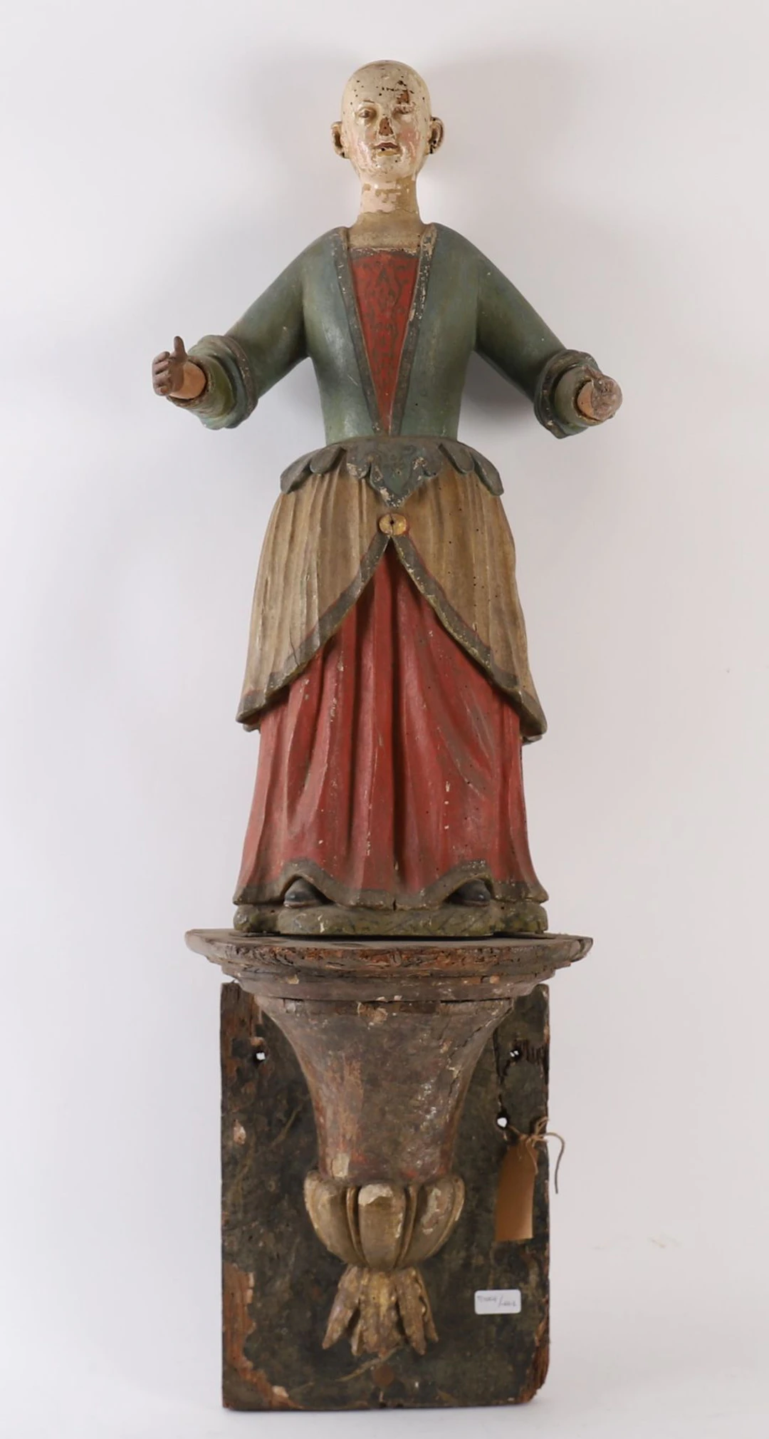 RELIGIOUS WALL SCULPTURE, 18TH CENTURY - Lot 286
