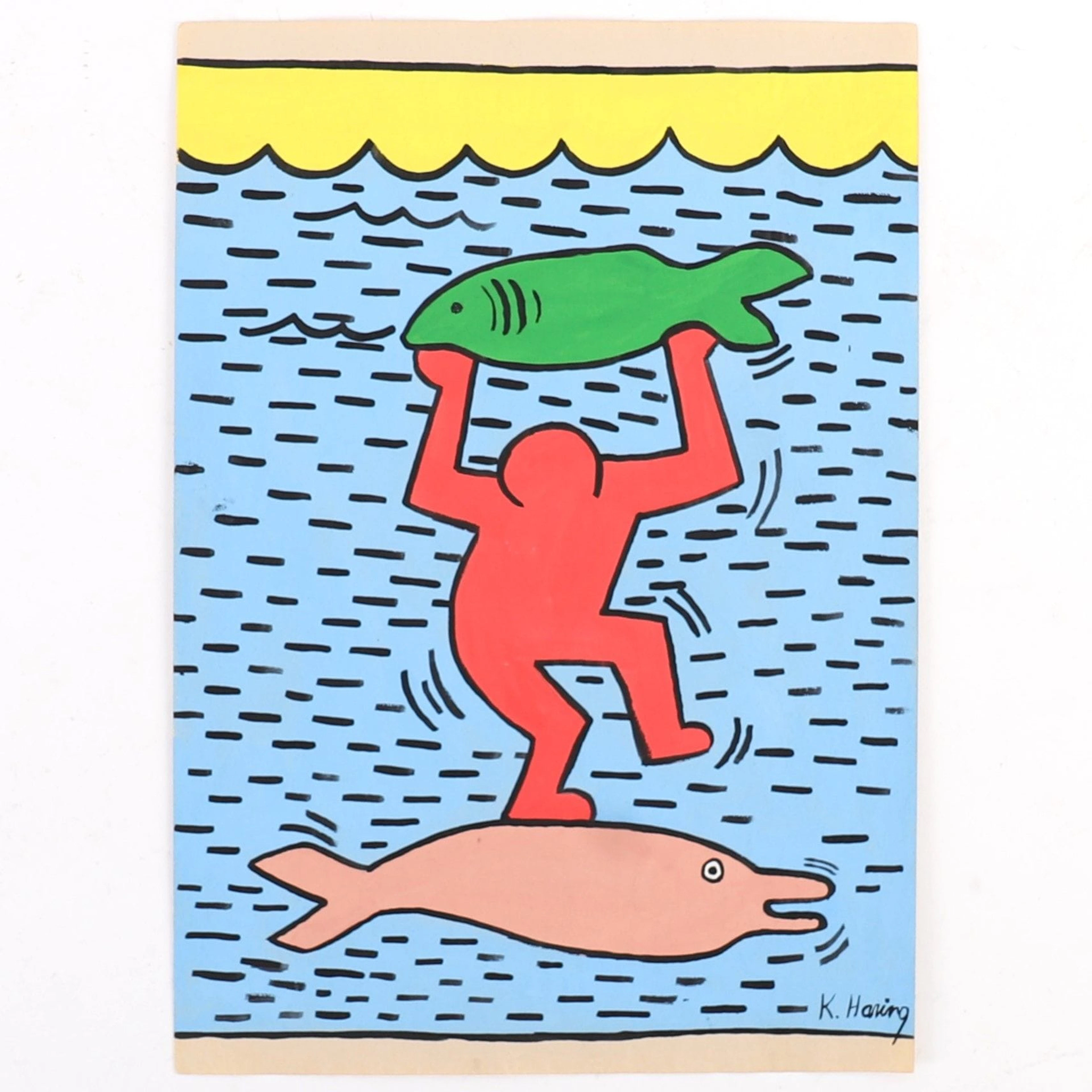 WORK "UNTITLED" after Keith HARING (1958–1990) - Lot 131