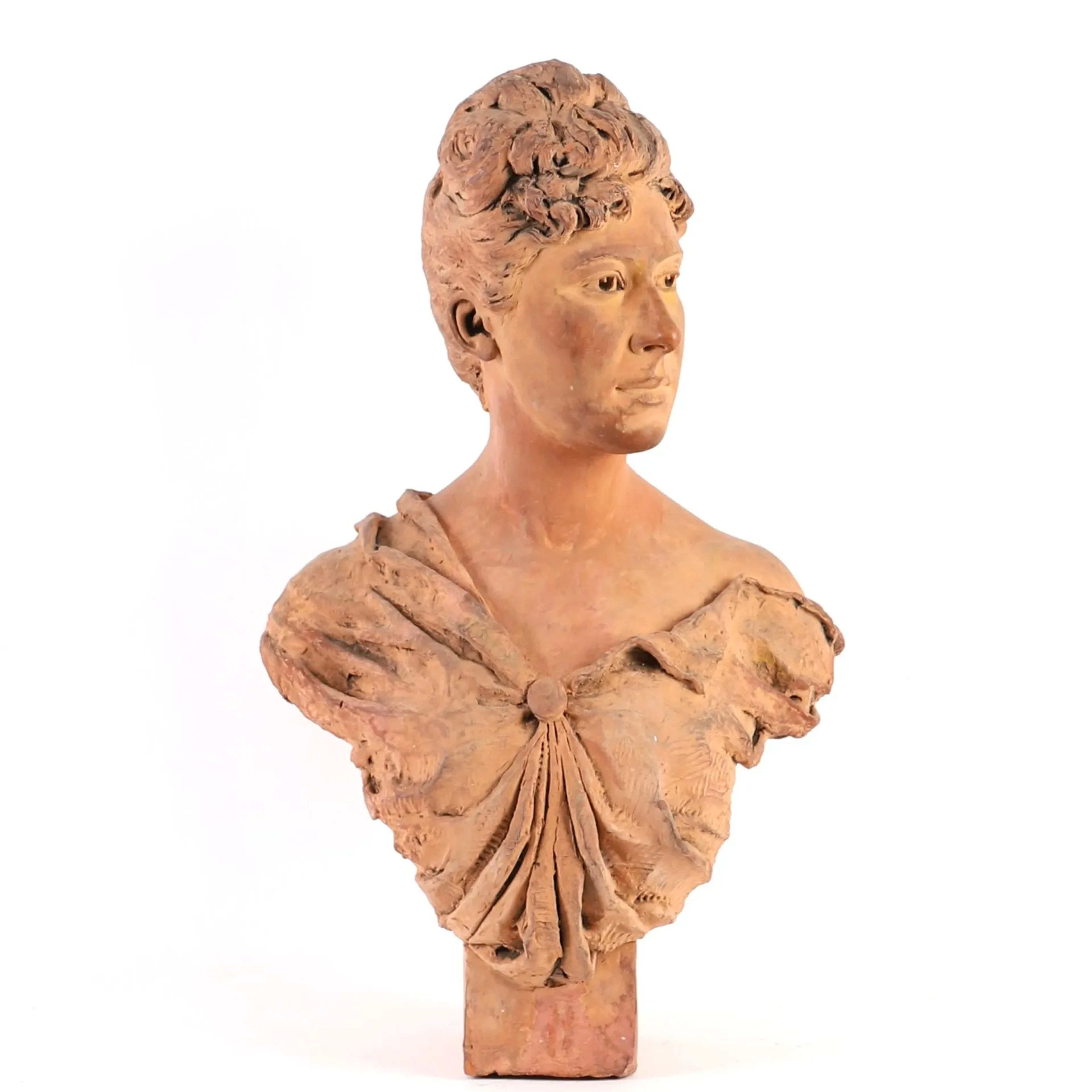 IMPORTANT SCULPTURE "BUST OF AN ELEGANT WOMAN" by Fabrio STE - Lot 262