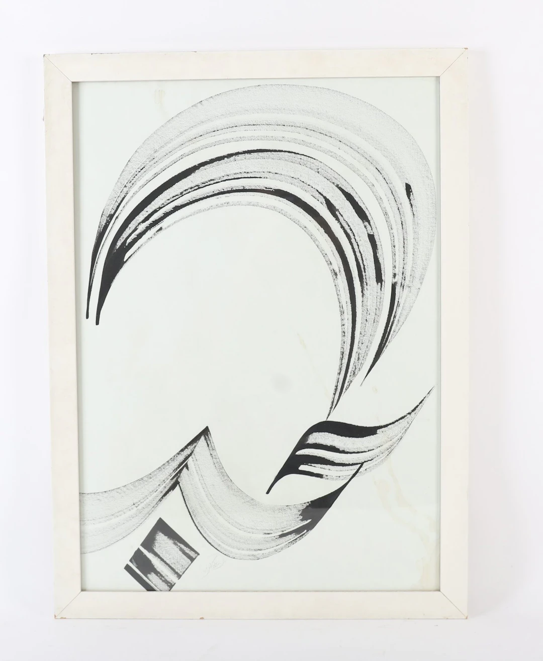 PAINTING "L'AMOUR" by Hassan MASSOUDY (1944) - Lot 322