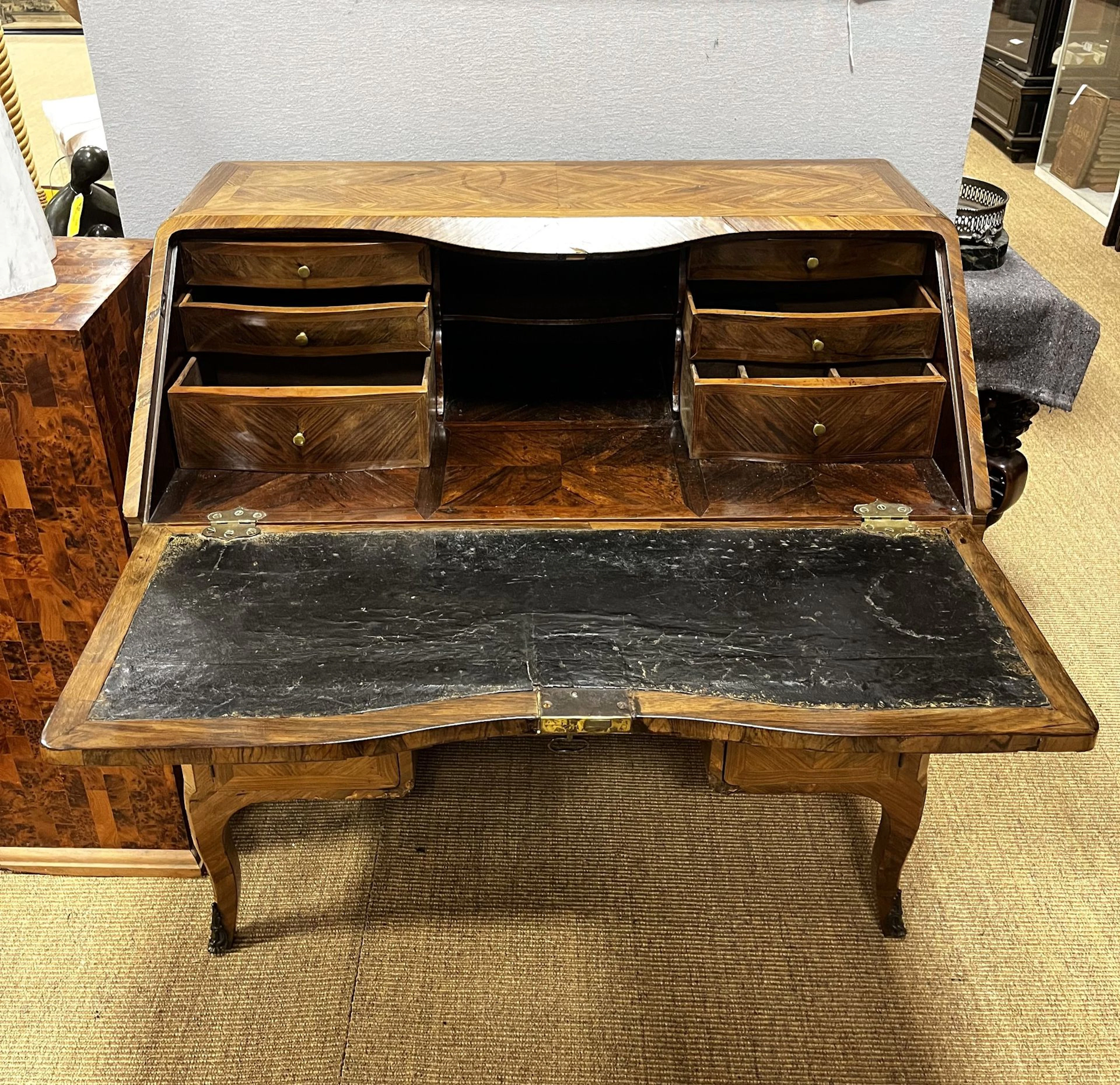 18th-Century Sloping "Donkey's Back" Desk, Stamped by Pierre - Lot 287
