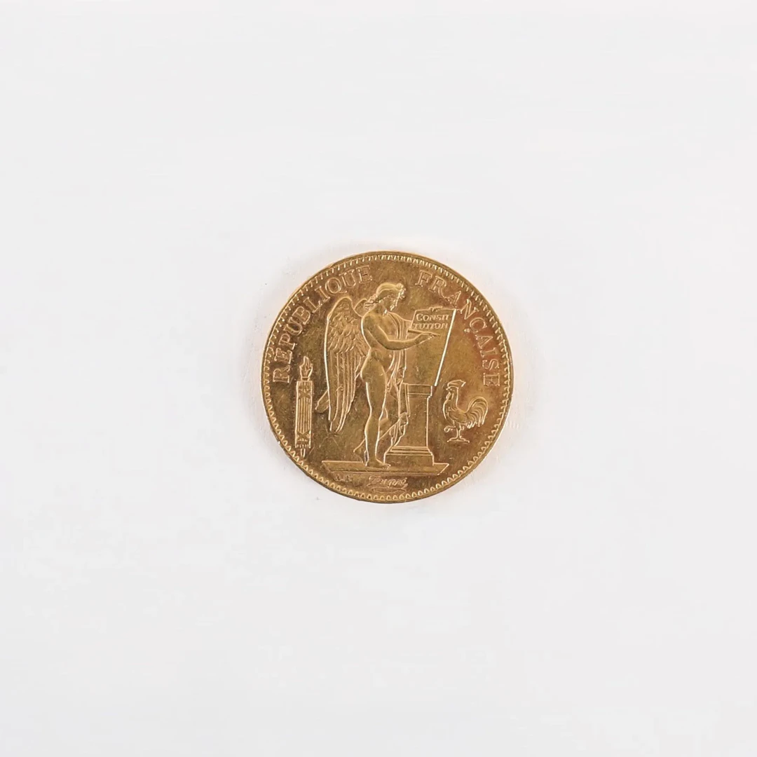 100 FRANCS GENIUS CARVES, GOD PROTECTS FRANCE 1904 - Lot 80