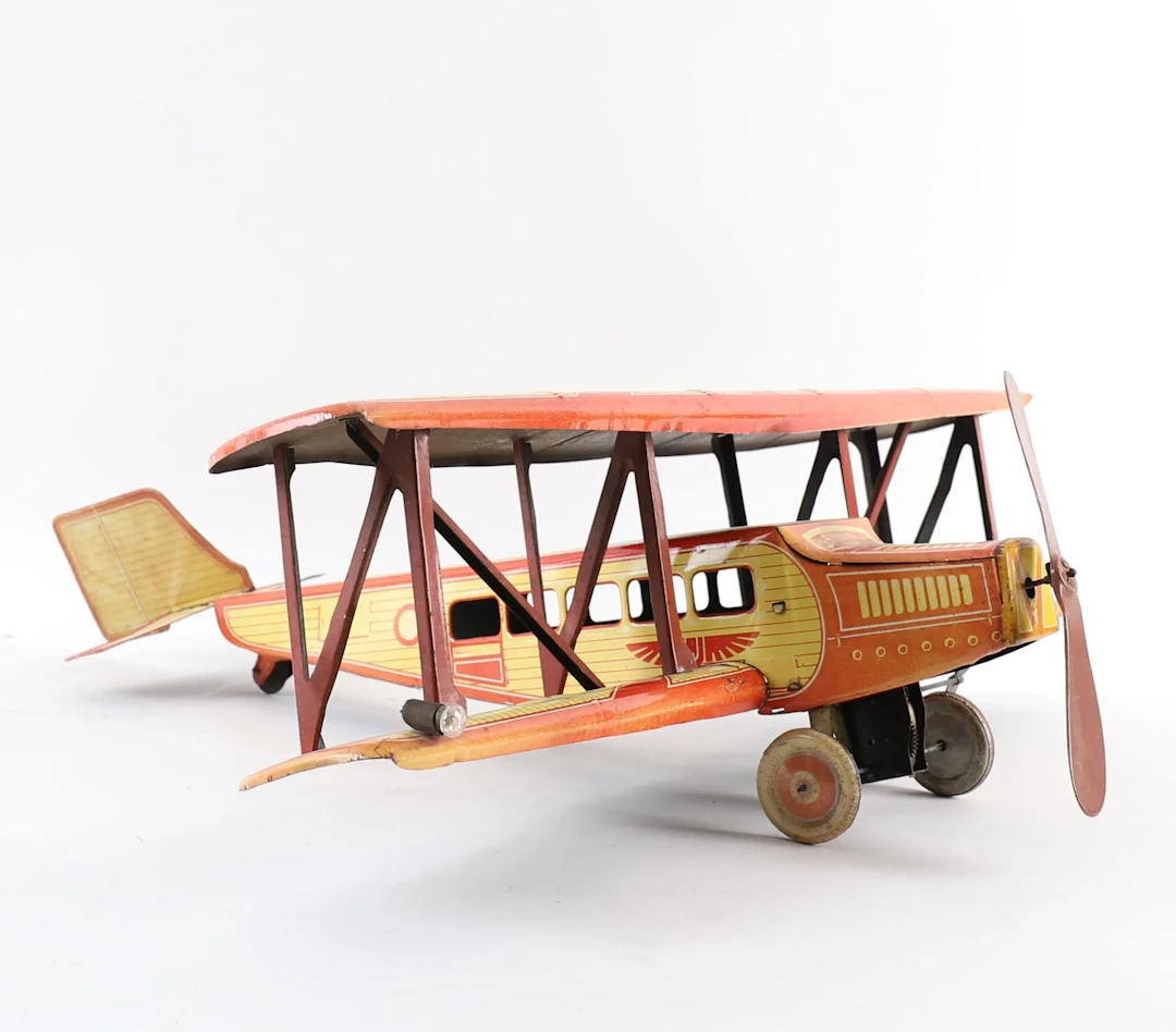 IMPORTANT SHEET-METAL BIPLANE, Germany, CIRCA 1930, JNF (Jos - Lot 174