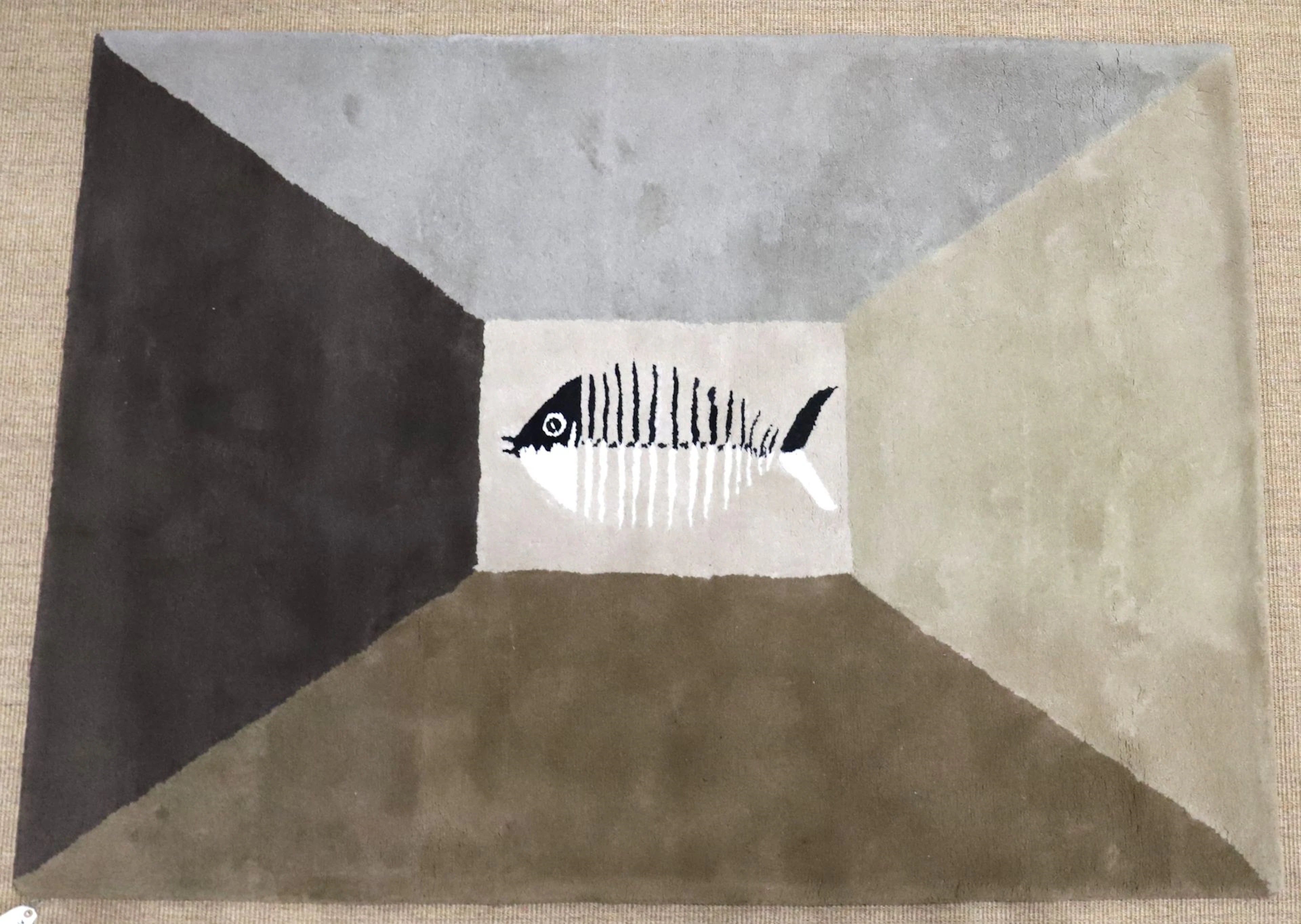 MODERN "POSSON D'AVRIL" RUG, HILTON Mc CONNICO COLLECTION (1 - Lot 327