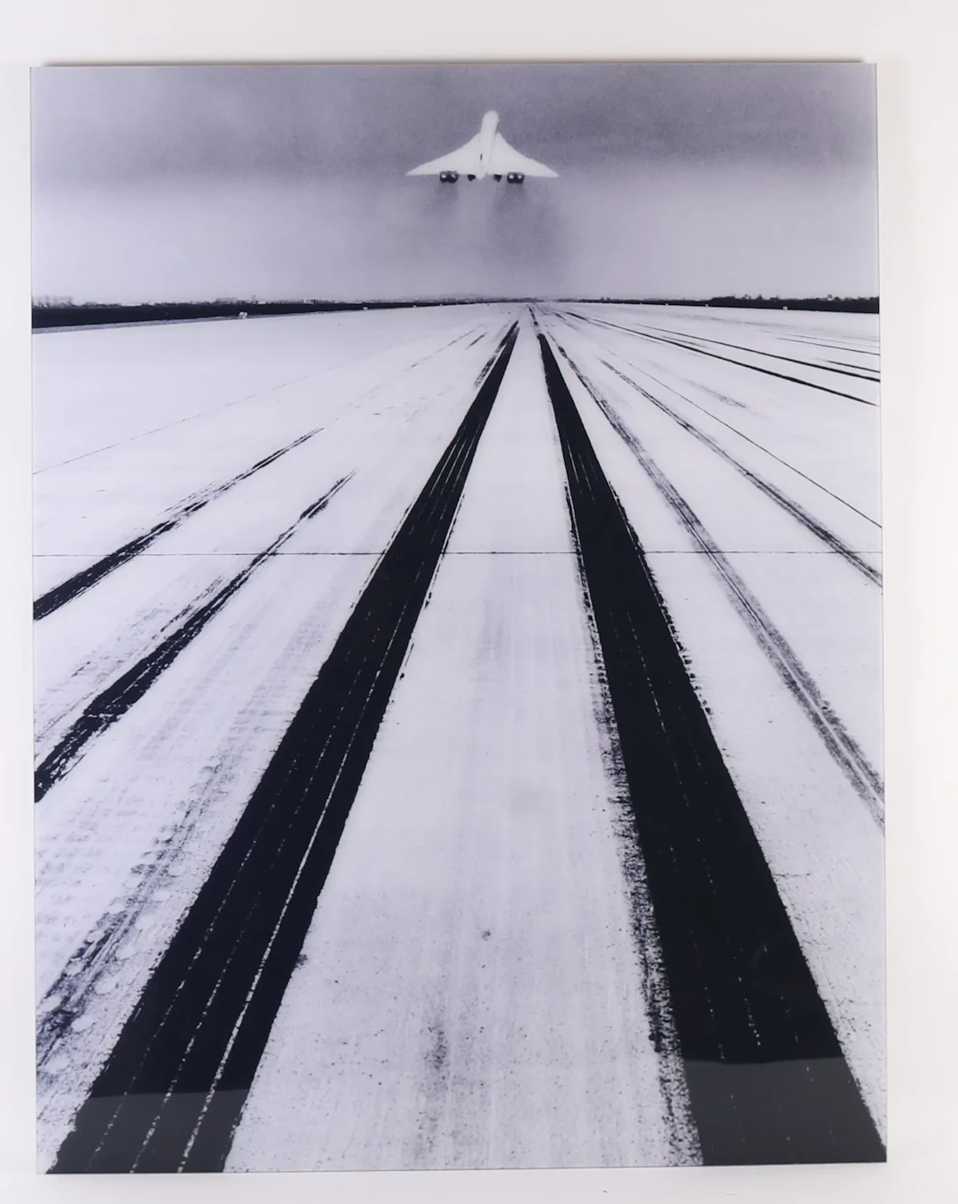 LARGE PHOTOGRAPHIC PRINT "CONCORDE, TEST RUNS 1969" by Jean - Lot 143