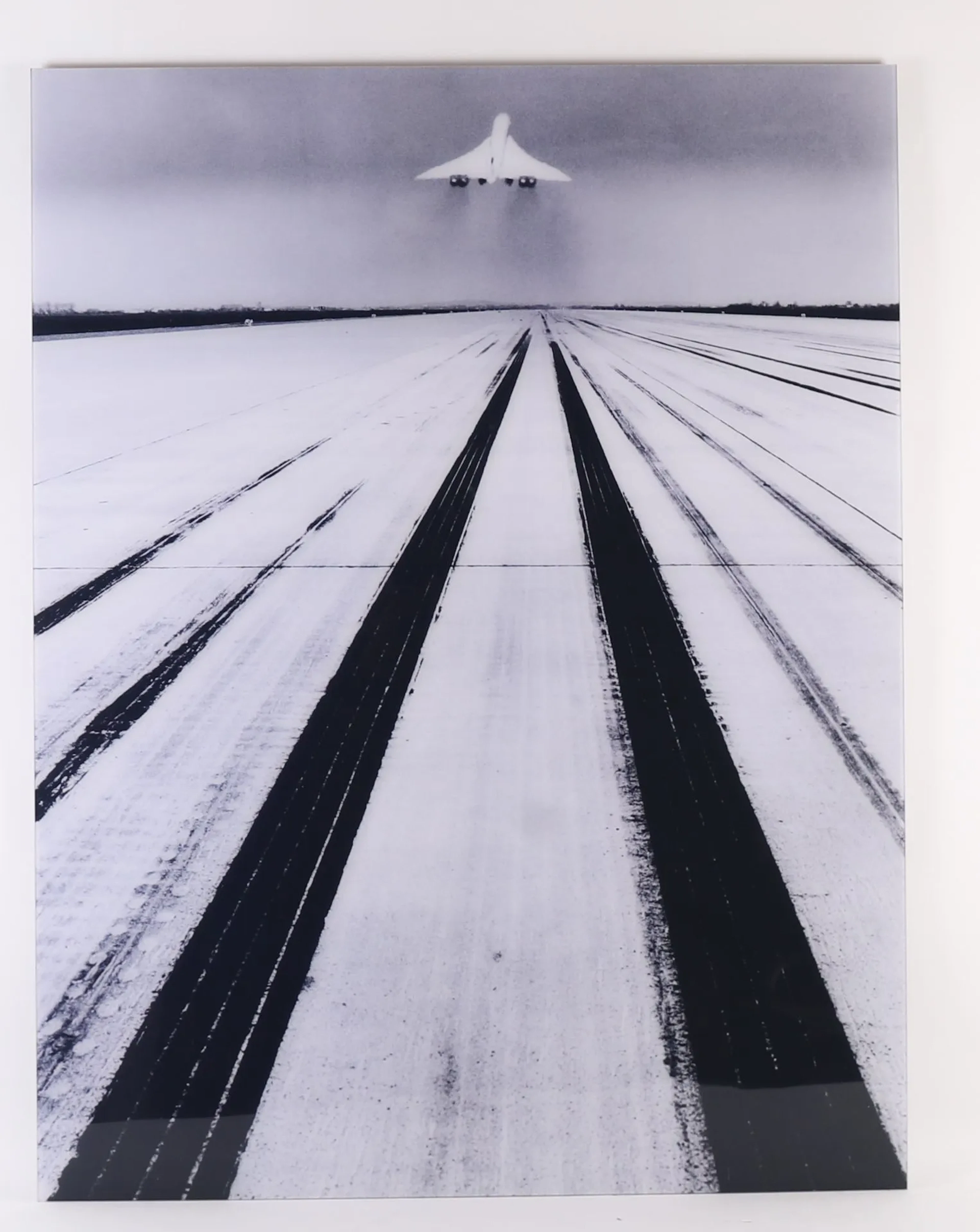 LARGE PHOTOGRAPHIC PRINT "CONCORDE, TEST RUNS 1969" by Jean - Lot 143