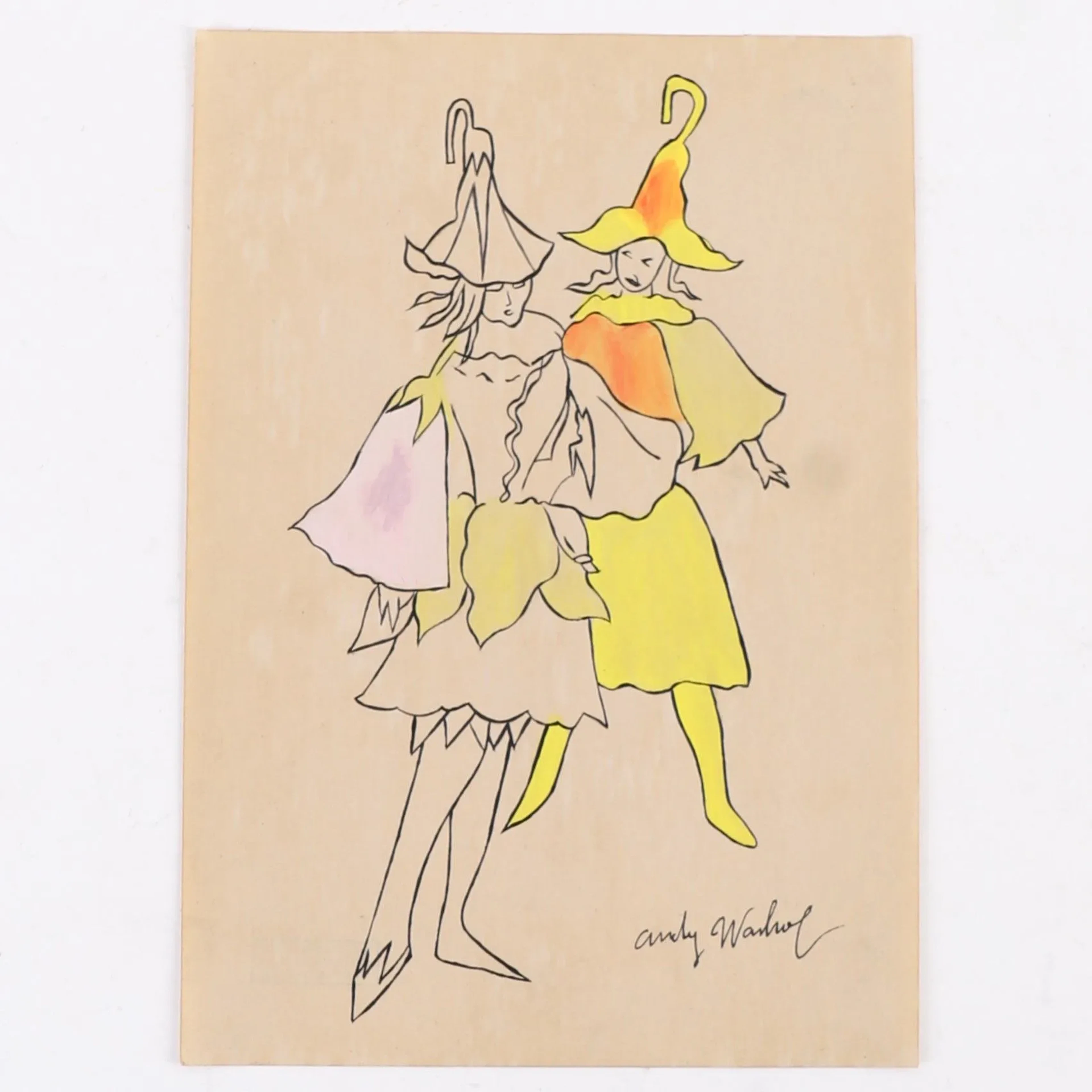 PAINTING "TWO FEMALE COSTUMED" after Andy WARHOL (1928–1987) - Lot 127
