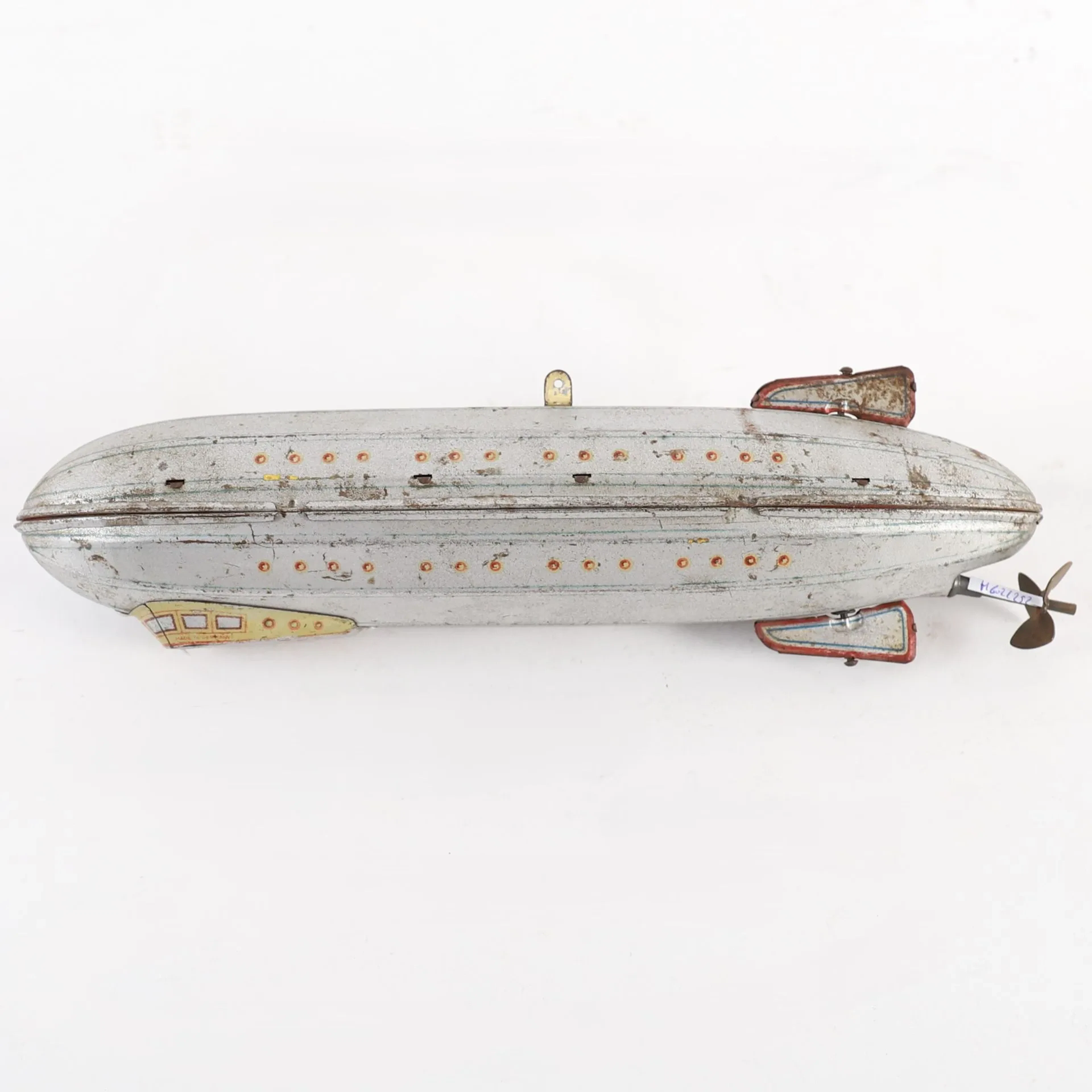 EINFALT TECHNOFIX - PEWTER TOY - ZEPPELIN SHIP – CIRCA 1933 - Lot 168