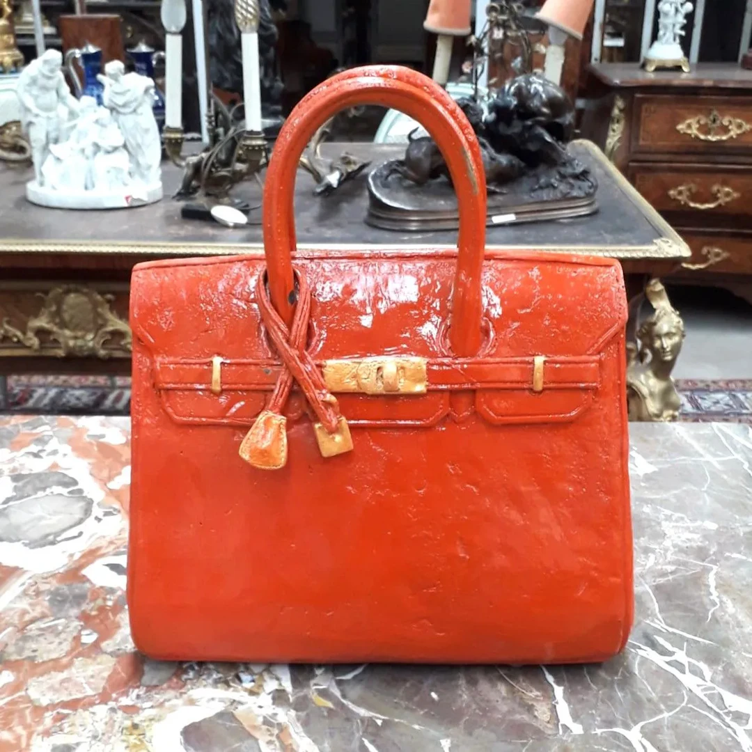 SCULPTURE "SAC HERMÈS BIRKIN", 20th century - Lot 278