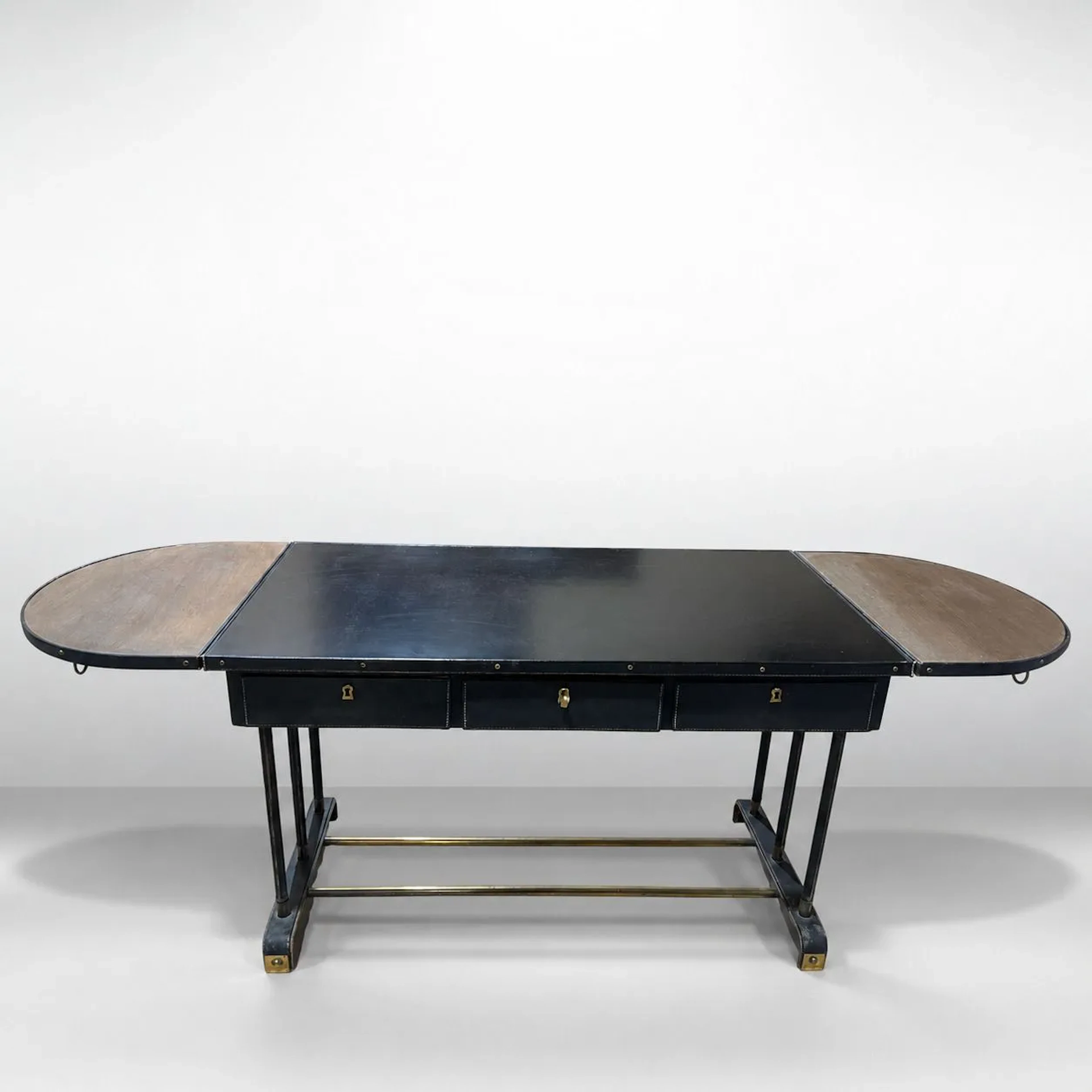 RECTANGULAR DESK by Jacques ADNET (1900–1984) - Lot 301
