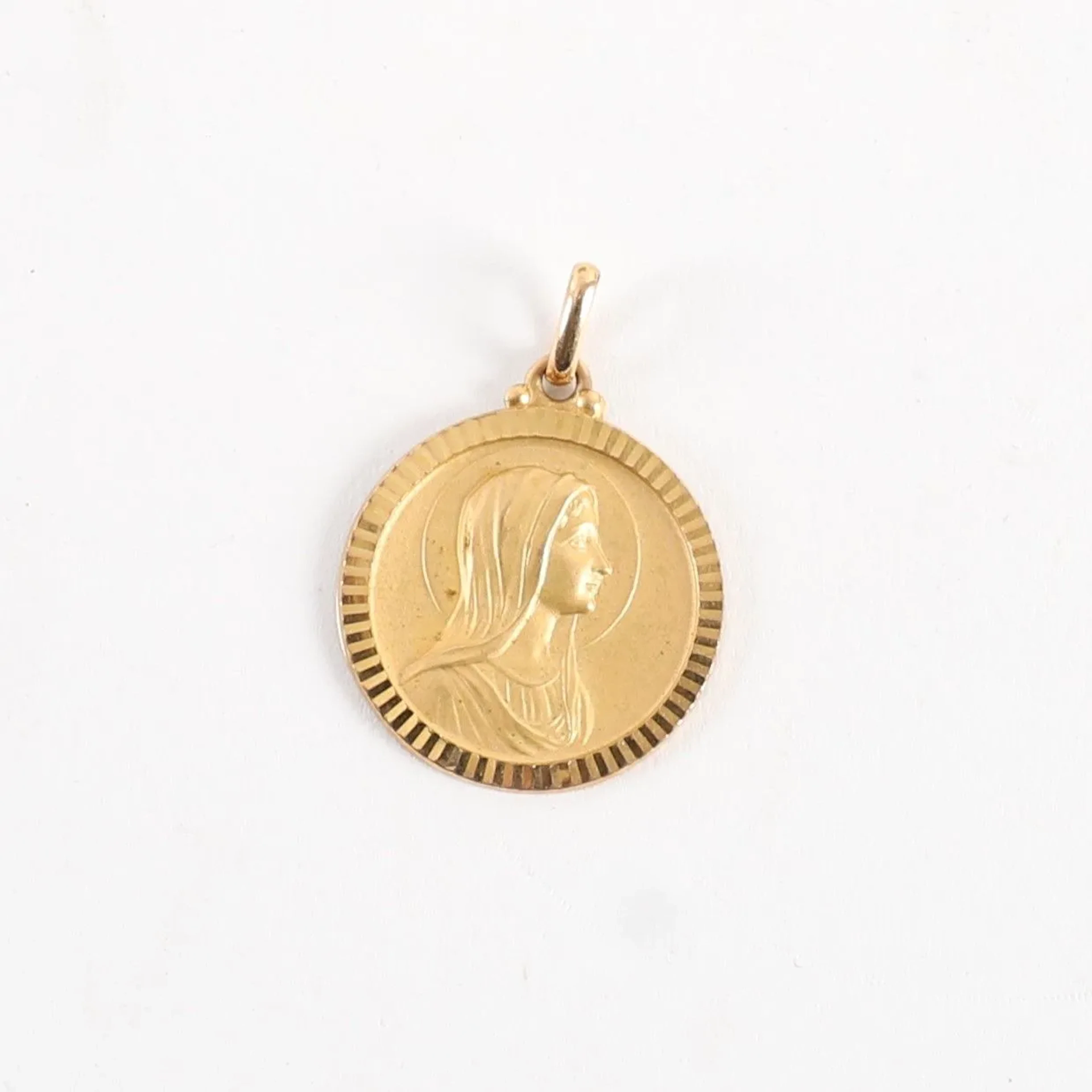 GOLD "BLESSED VIRGIN" MEDALS - Lot 44