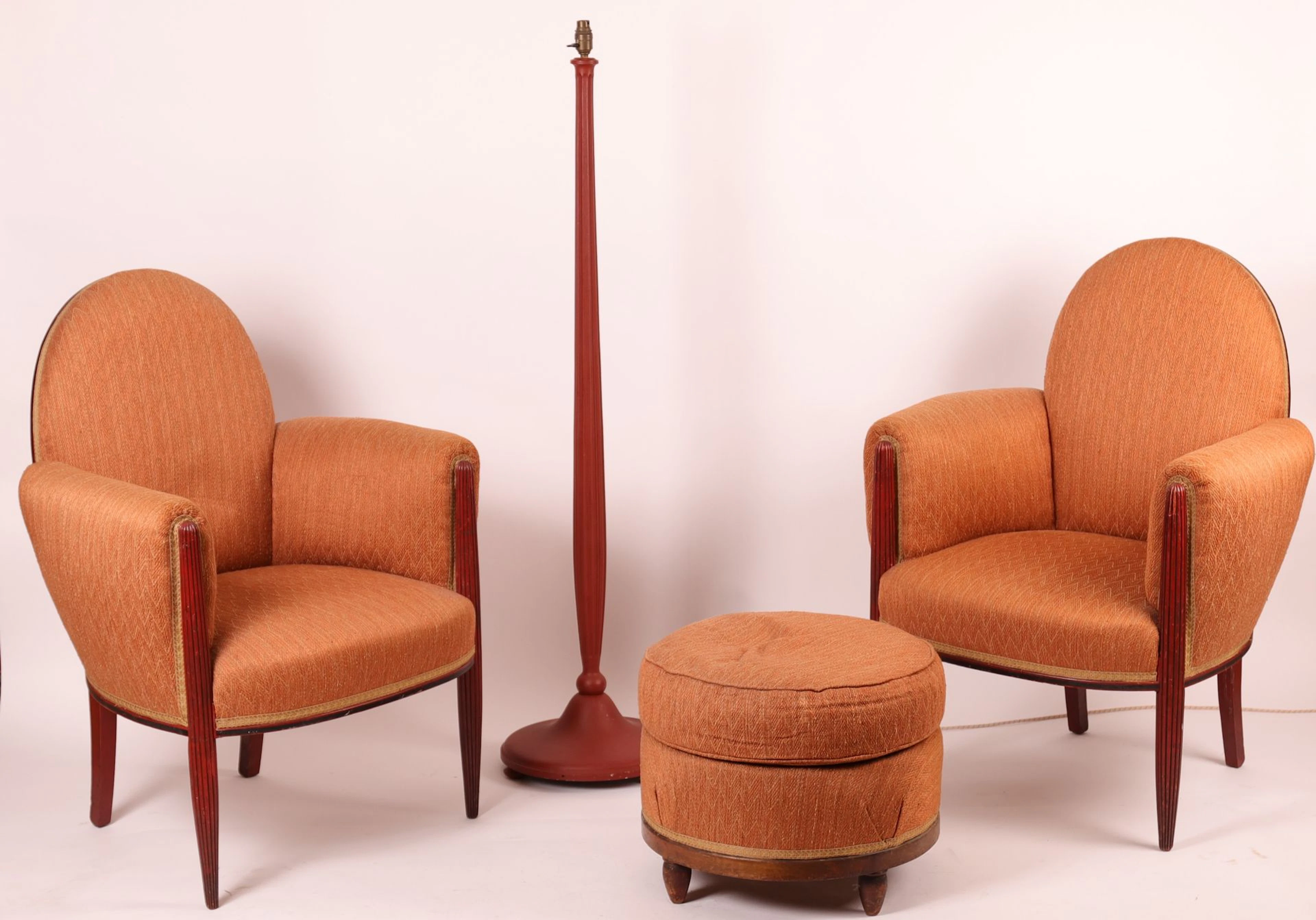 PAIR OF ART DECO BERGÈRE CHAIRS in the style of Paul FOLLOT - Lot 203