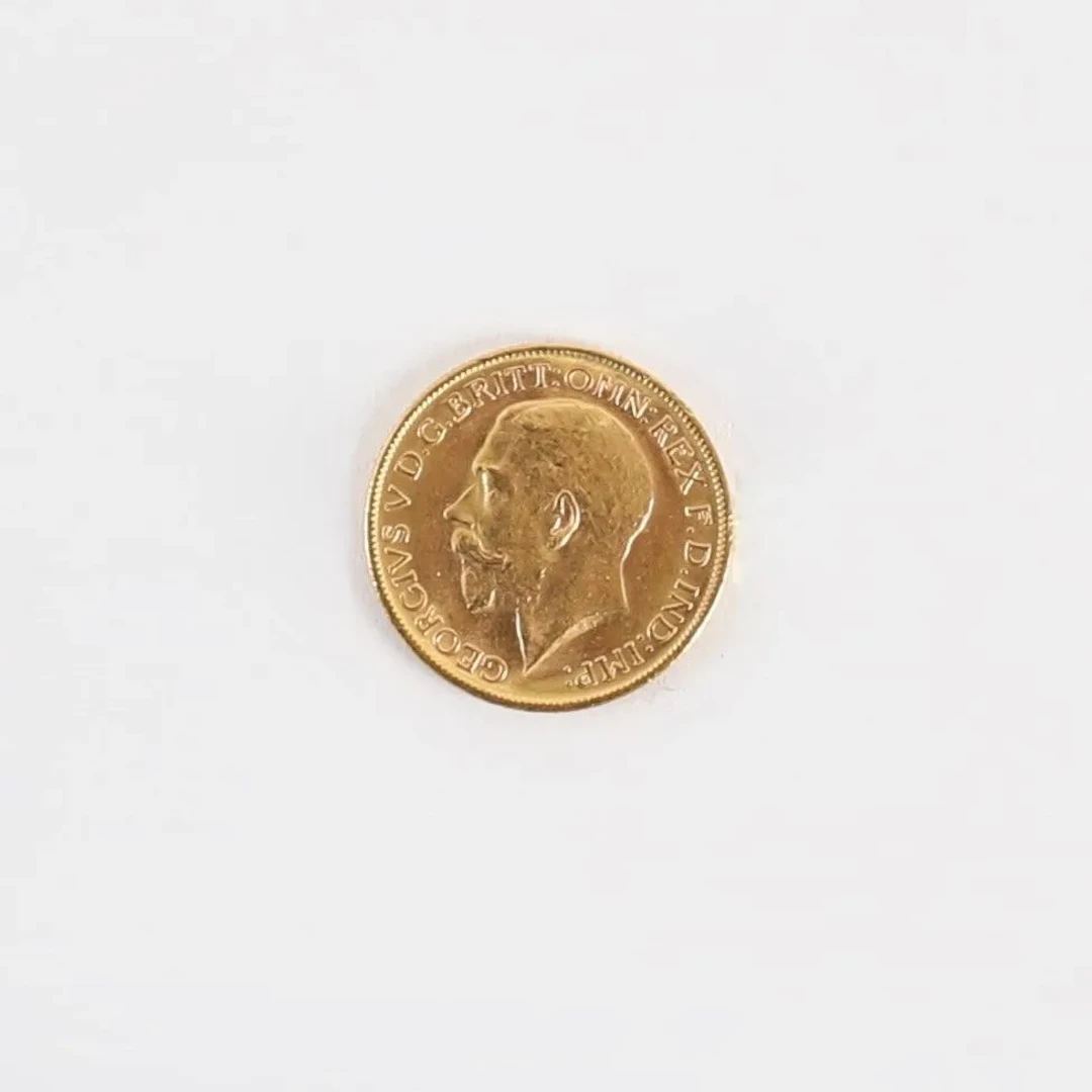 GEORGE V 1 SOUVERAIN GOLD COIN, 1915 - Lot 91