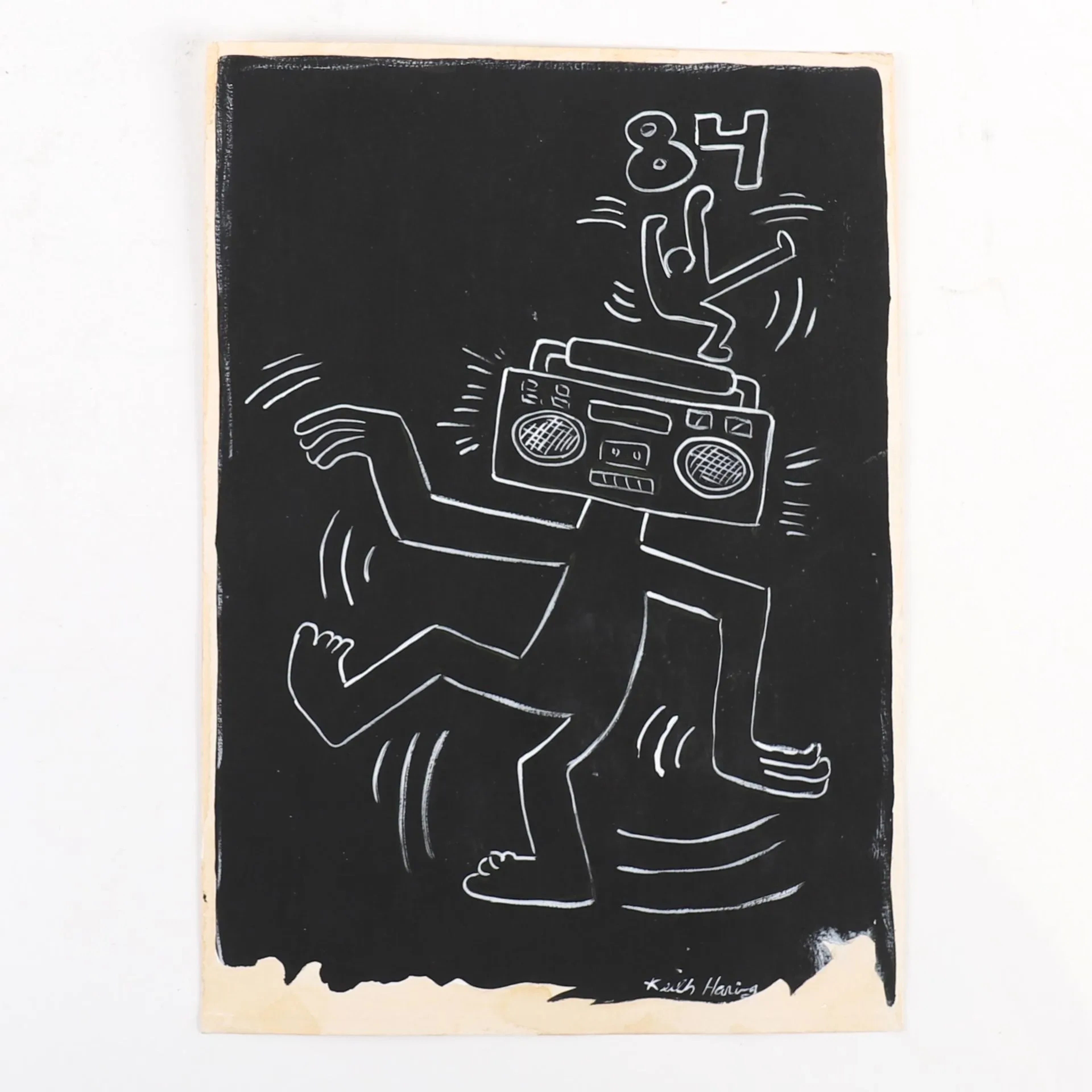 WORK "METRO SERIES" after Keith HARING (1958–1990) - Lot 272