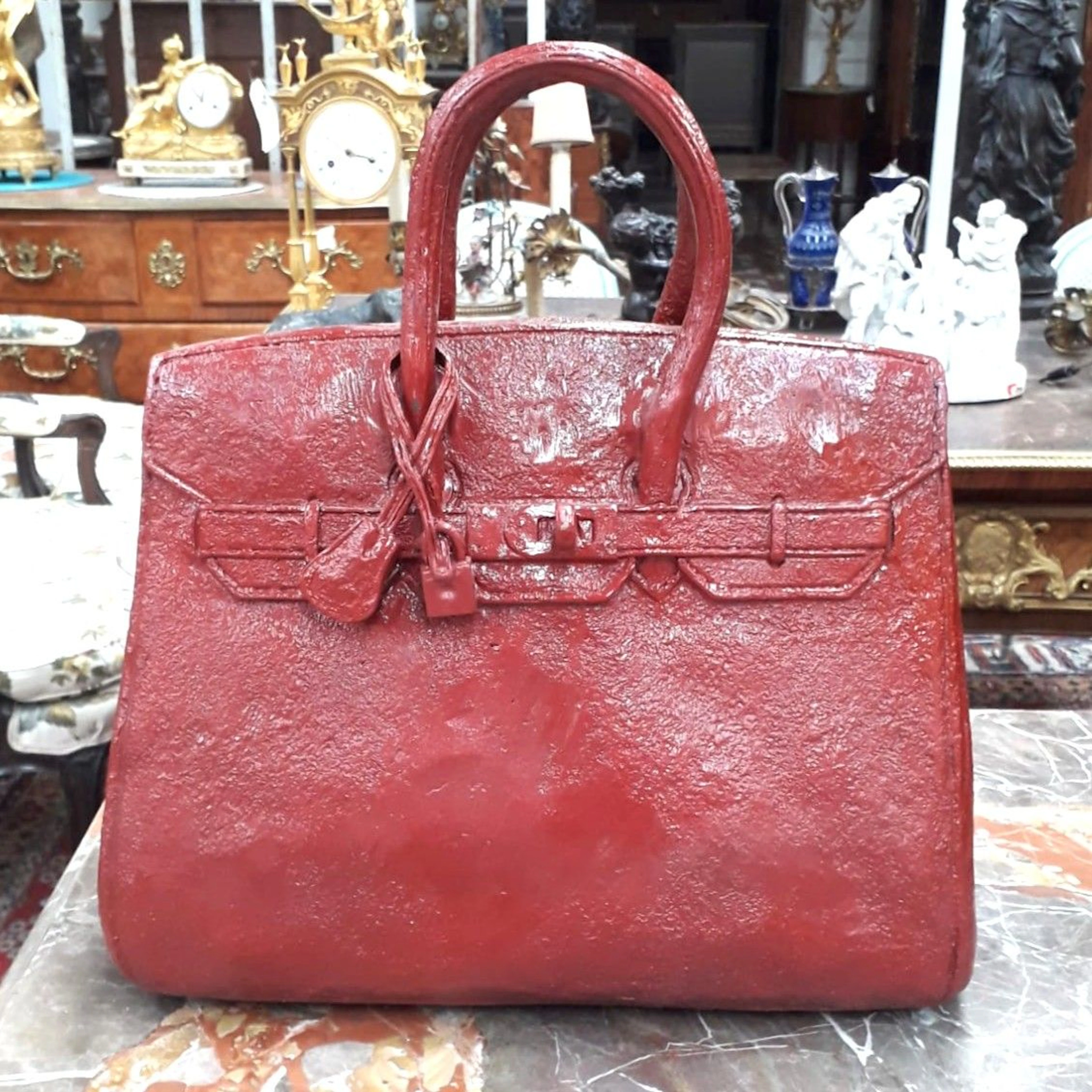 SCULPTURE "SAC HERMÈS BIRKIN", 20th century - Lot 312